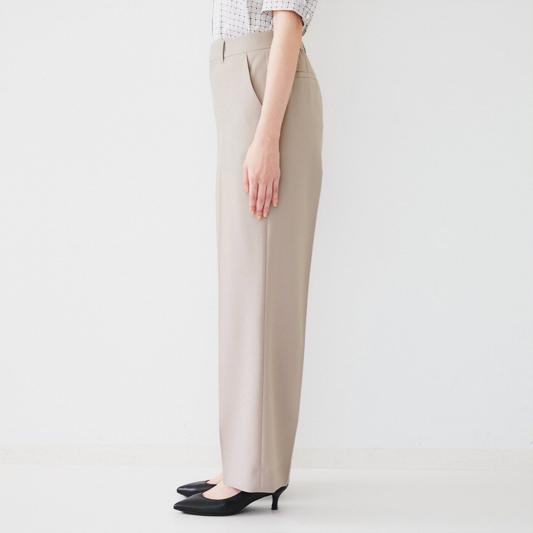 UNTITLED「【接触冷感/UV/セットアップ可能】ライトウェイト ワイドパンツ」|その他|