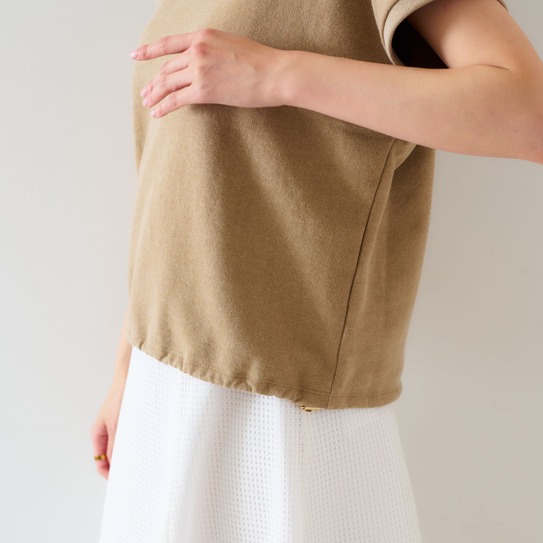 UNTITLED「【手洗い可】ヴィンテージライク スウェットトップス」|パーカー|