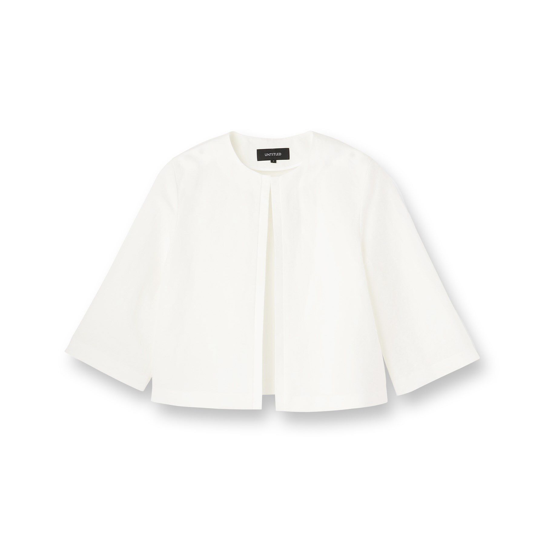 UNTITLED「【短丈/オンオフ/きれいめ】タイプライタージャケット」|ブルゾン・スタジャン|