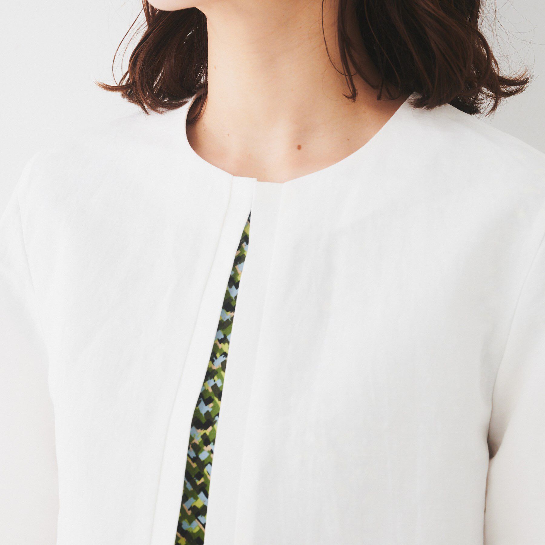 UNTITLED「【短丈/オンオフ/きれいめ】タイプライタージャケット」|ブルゾン・スタジャン|