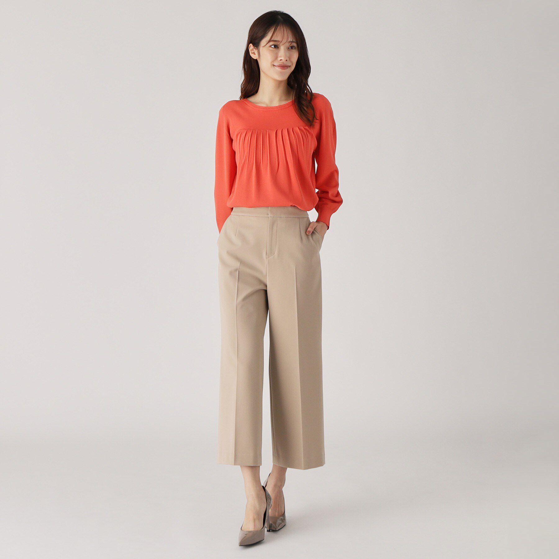 COUP DE CHANCE「【洗える／日本製／ホールガーメント（R）】ニットトップス」|ニット・セーター|