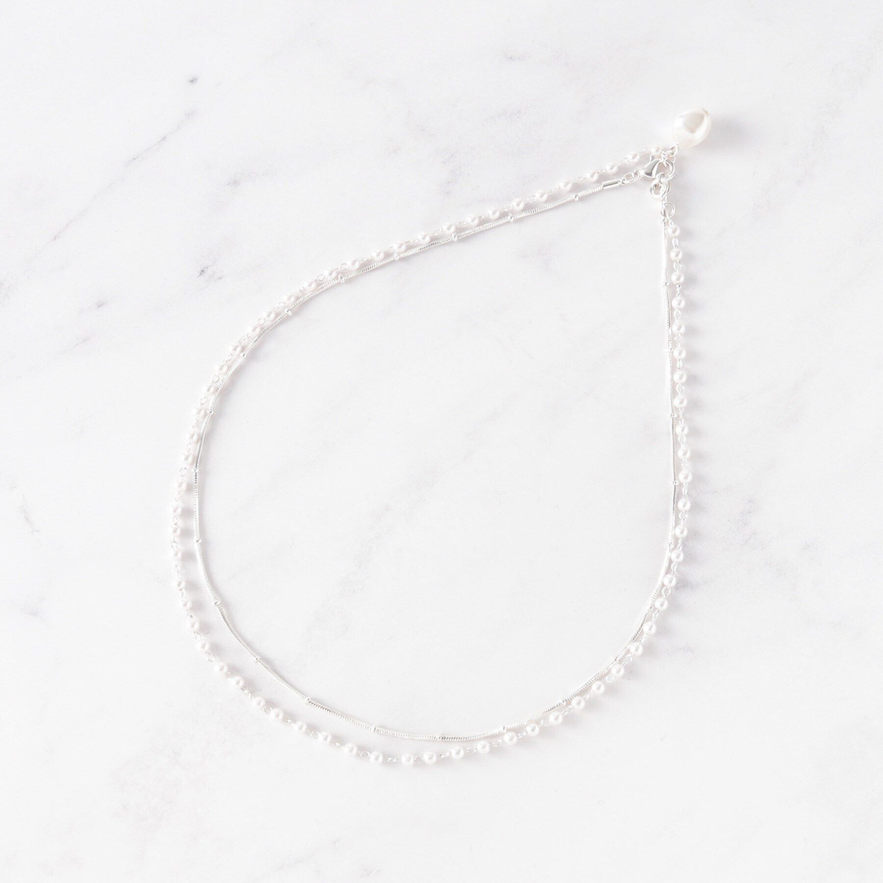 COUP DE CHANCE「マルチチャームネックレス」|ネックレス|シルバー(006)