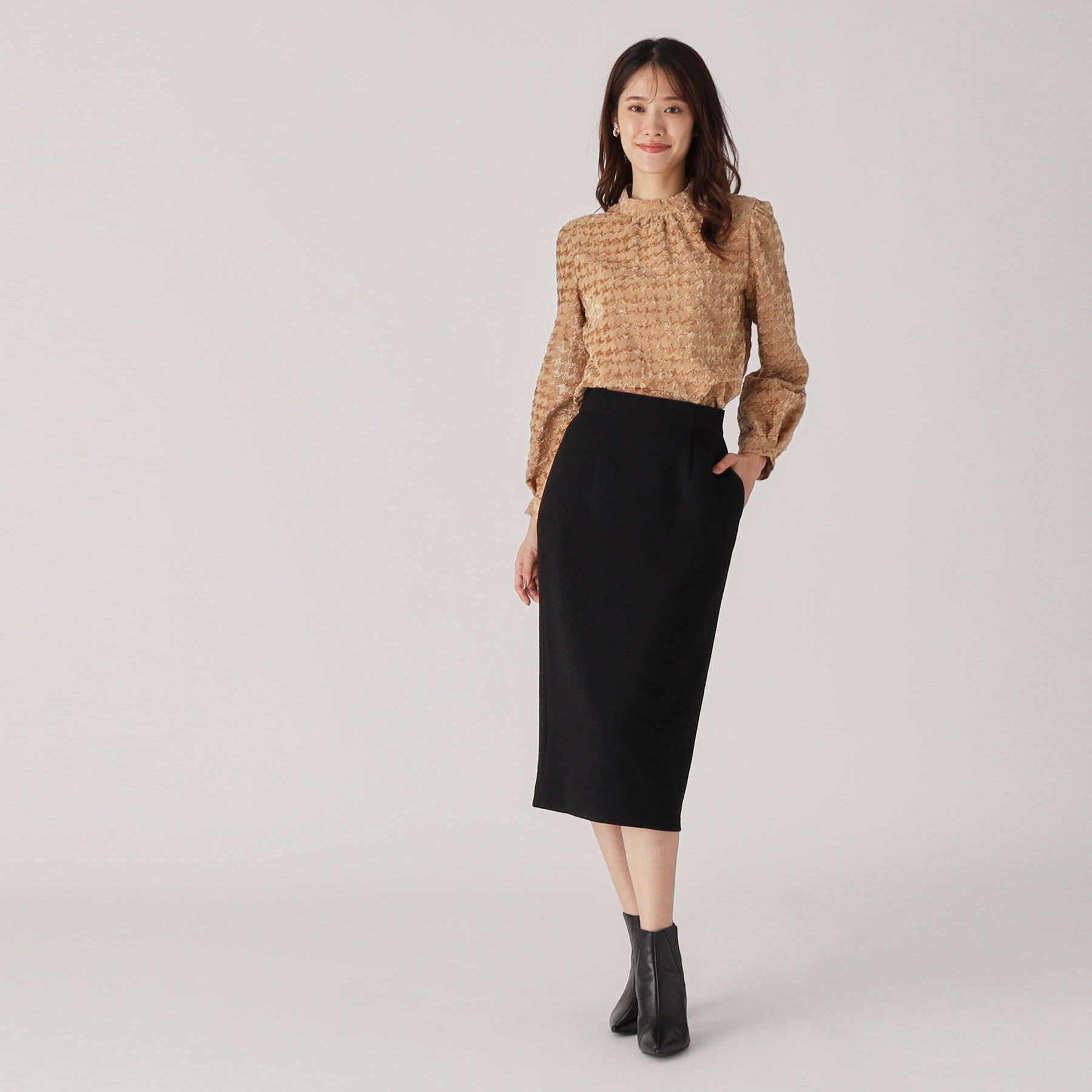 COUP DE CHANCE「【洗える／日本製】タイトスカート」|スカート|