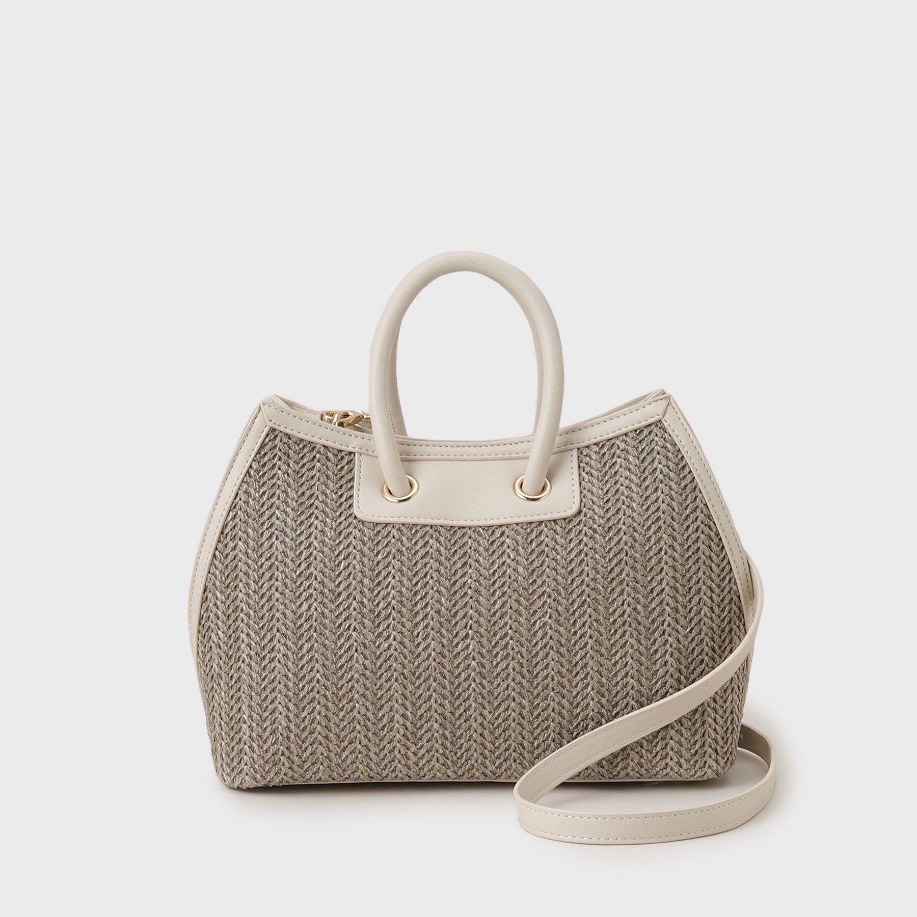 COUP DE CHANCE「ナチュラル麻調バッグ」|ハンドバッグ|