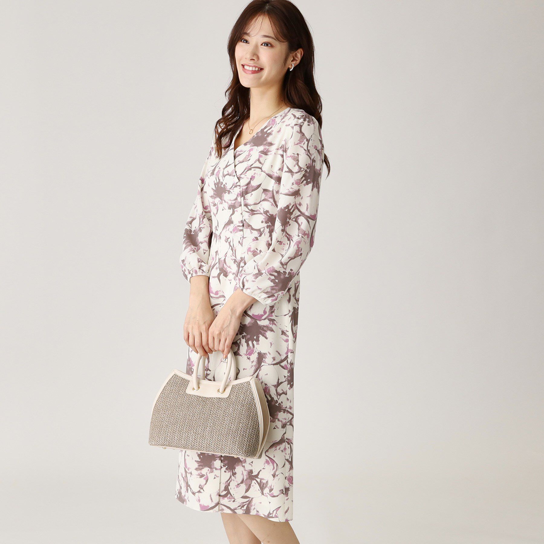 COUP DE CHANCE「ナチュラル麻調バッグ」|ハンドバッグ|