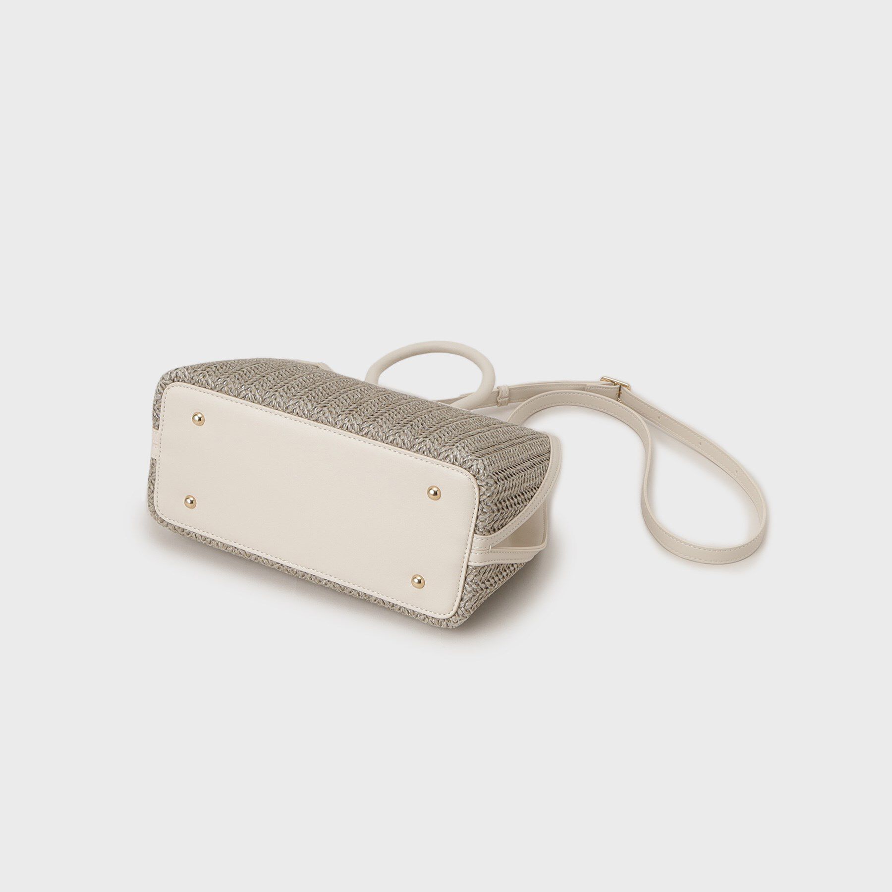 COUP DE CHANCE「ナチュラル麻調バッグ」|ハンドバッグ|