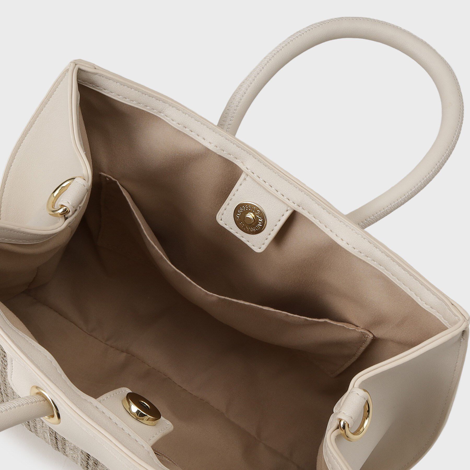 COUP DE CHANCE「ナチュラル麻調バッグ」|ハンドバッグ|