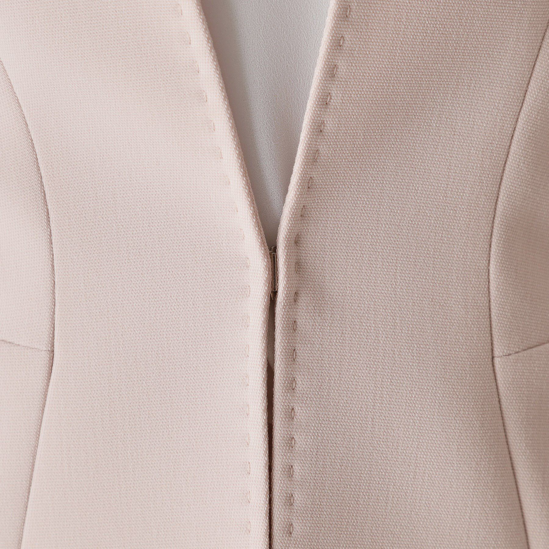 COUP DE CHANCE「【洗える／日本製】カラーレスジャケット」|ノーカラージャケット|