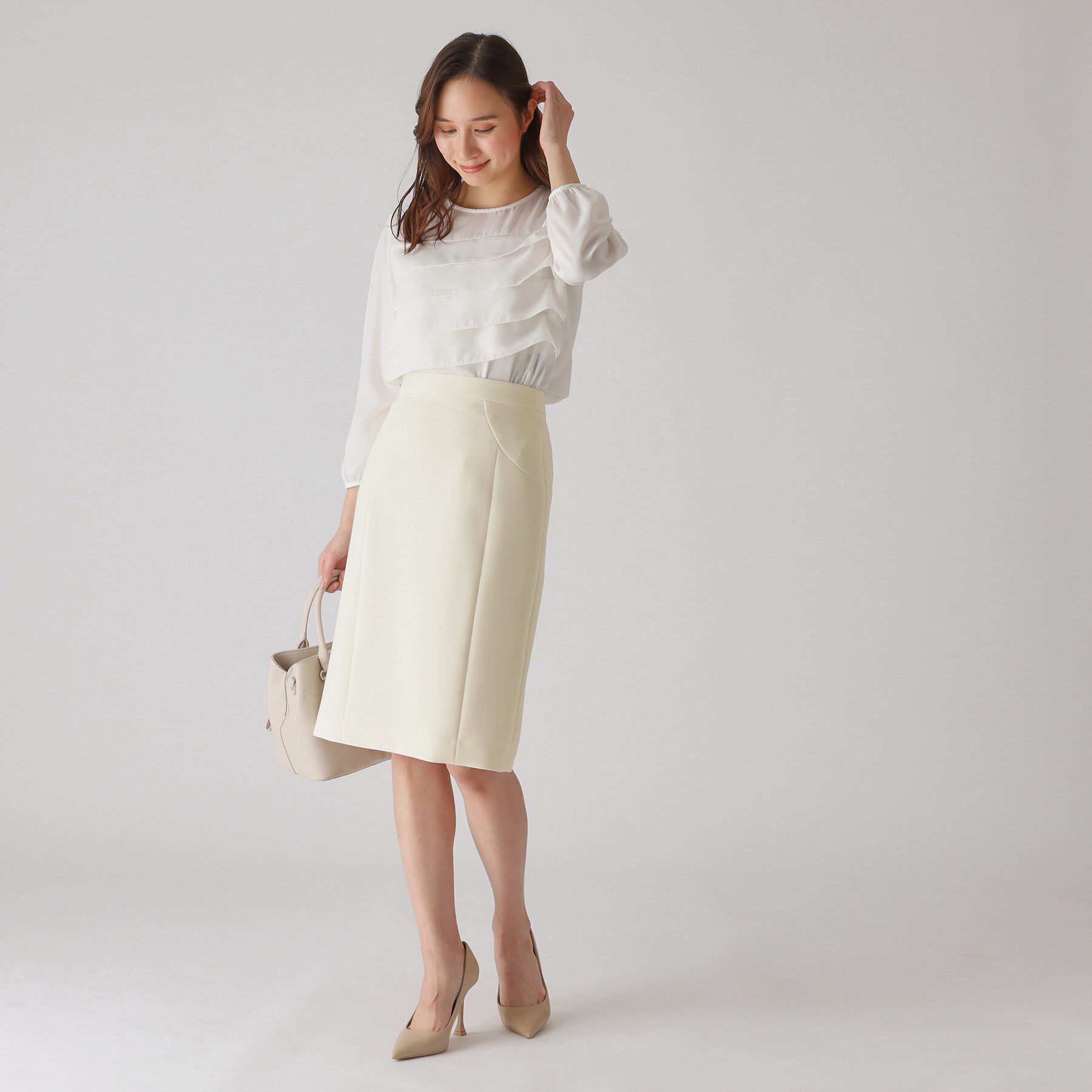 COUP DE CHANCE「【洗える／日本製】タイトスカート」|スカート|