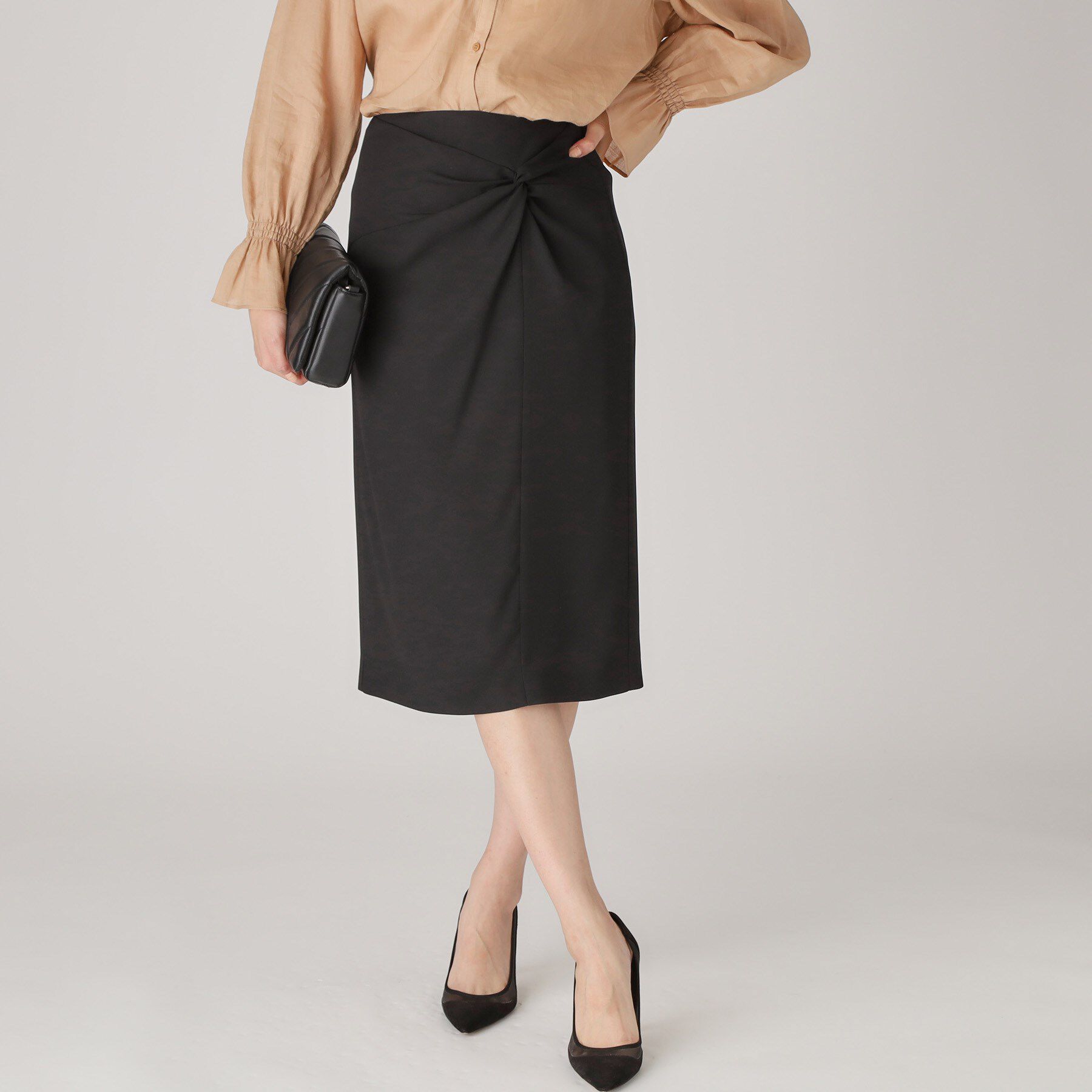 COUP DE CHANCE「【日本製】ねじりデザインスカート」|スカート|