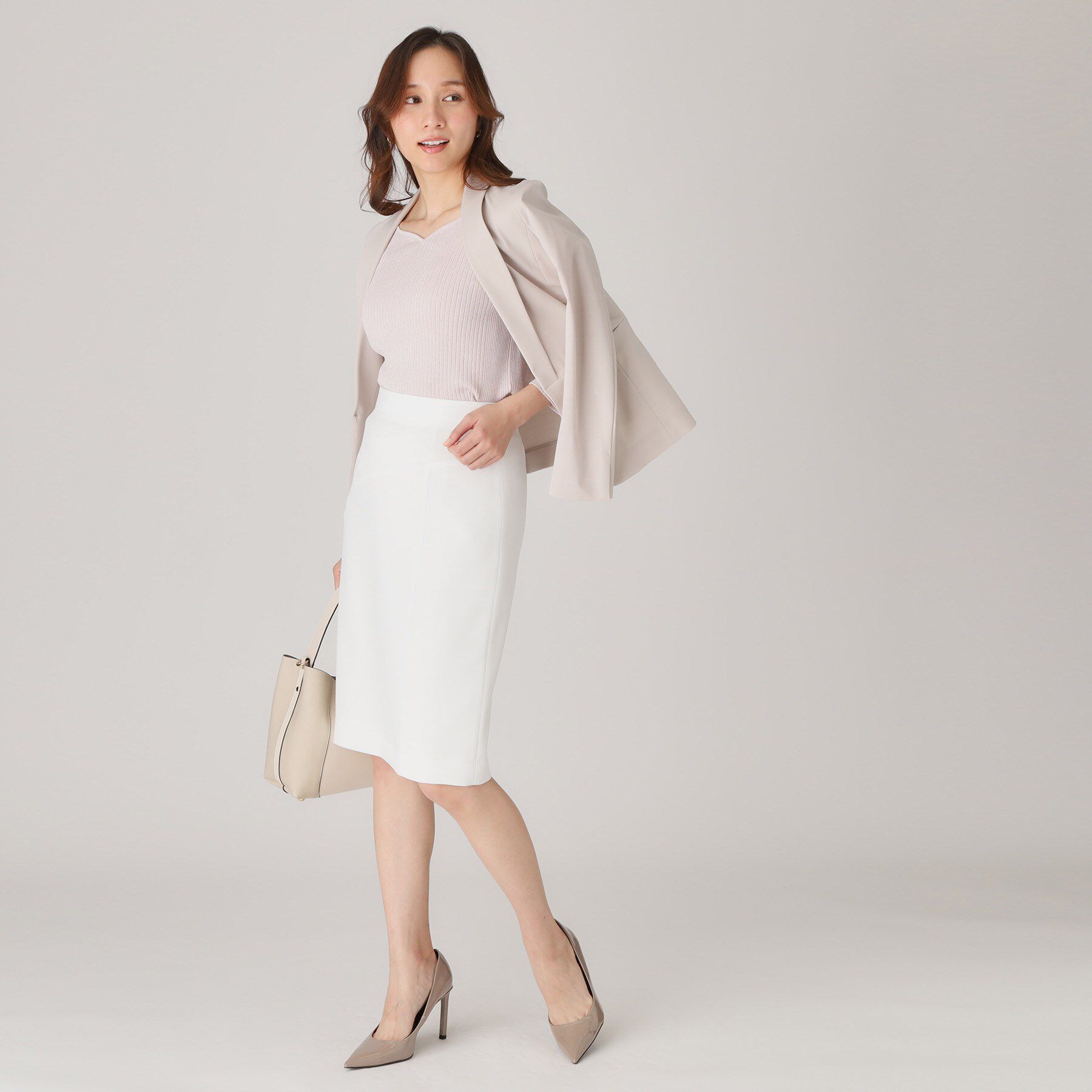 COUP DE CHANCE「【手洗い可／日本製】タイトスカート」|スカート|