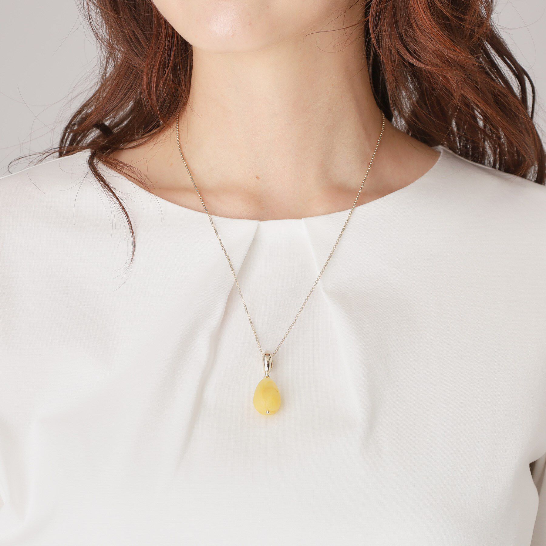 COUP DE CHANCE「ジェリーマーブル／スライド式で長さ調整／ワントップネックレス」|ネックレス|