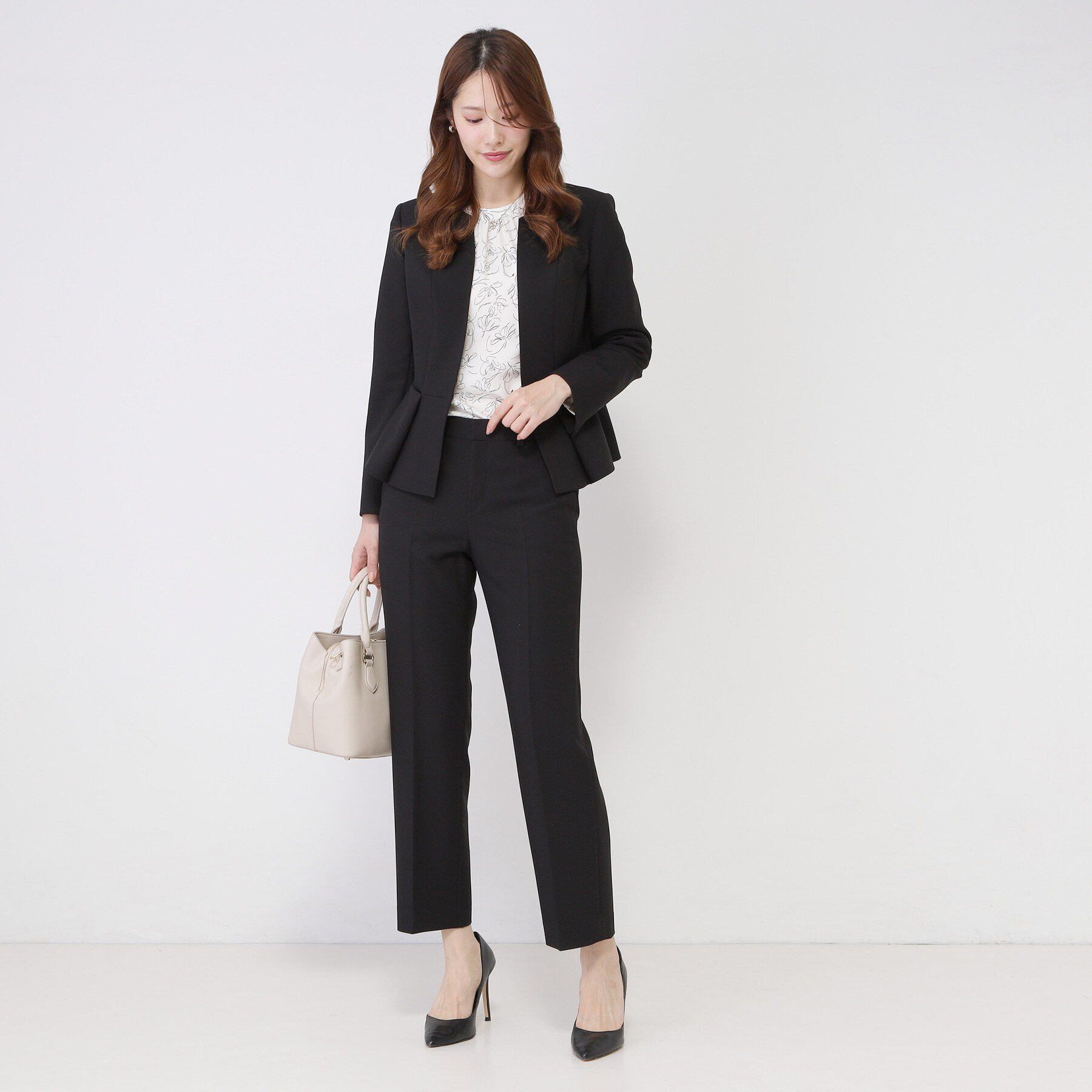 COUP DE CHANCE「【手洗い可／日本製／スーツ可】センタープレス入りストレートパンツ」|その他|