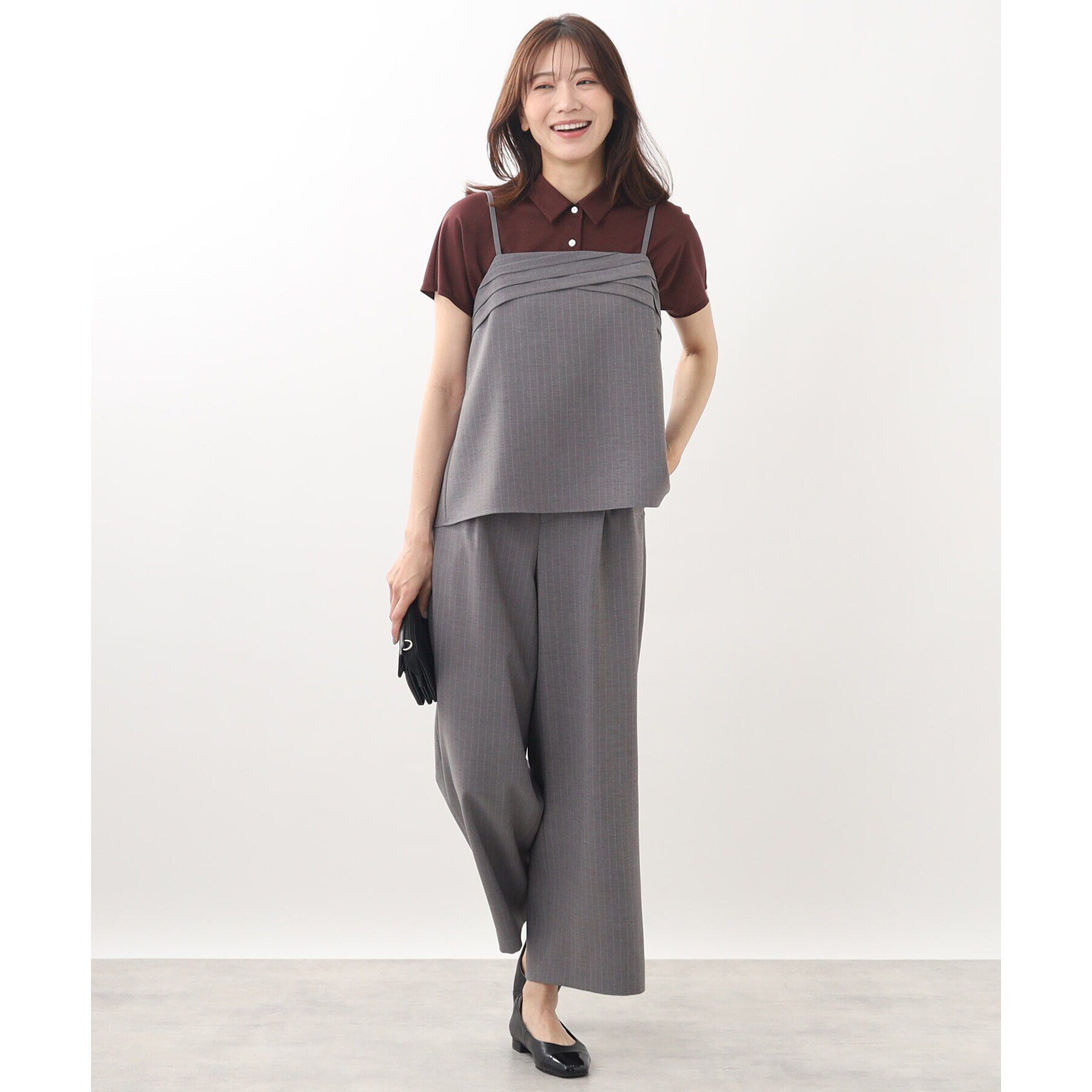 Reflect「【マシンウォッシュ／セットアップ可能】ワイドシルエットパンツ」|その他|