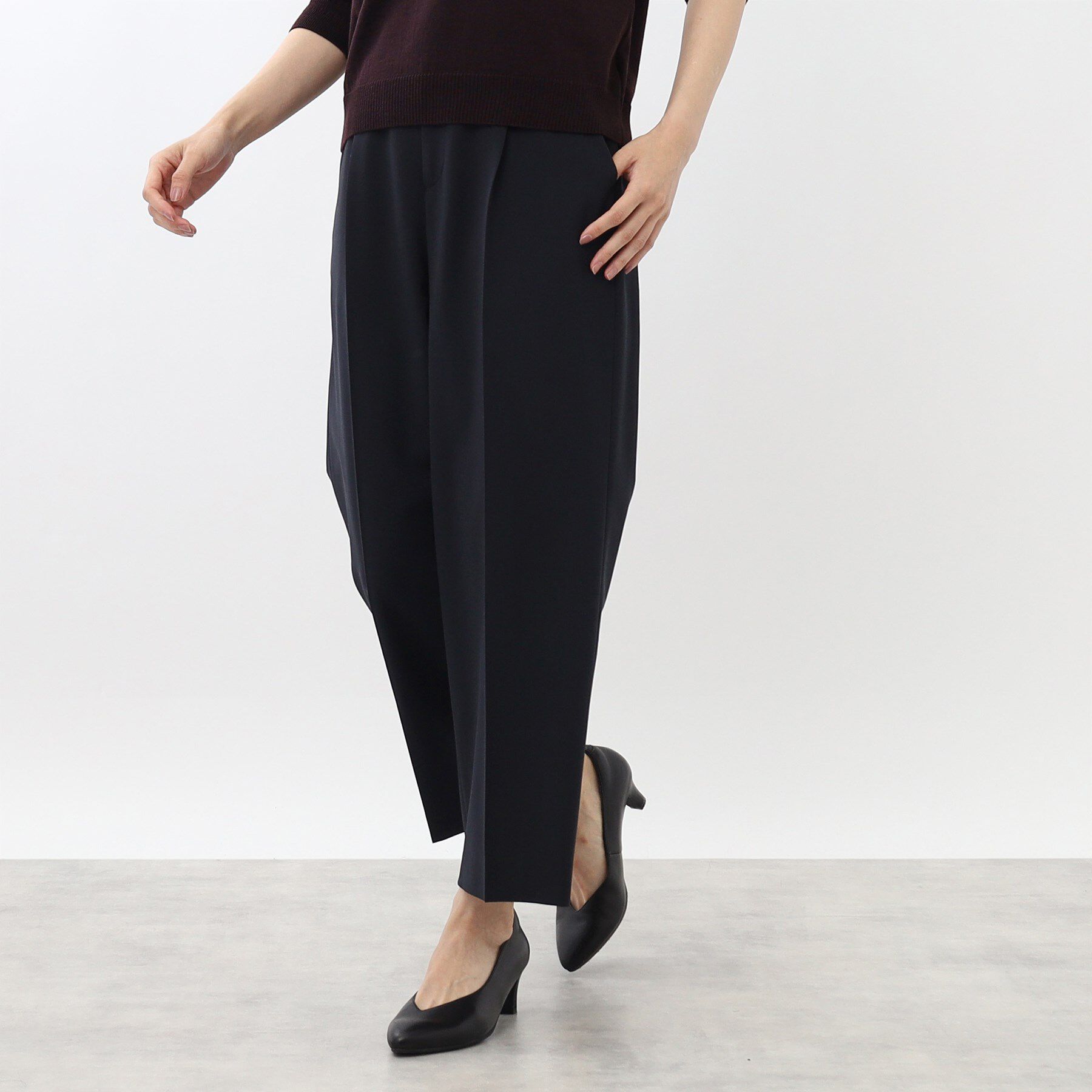 Reflect「【手洗い可】スタイルアップワイドパンツ」|その他|