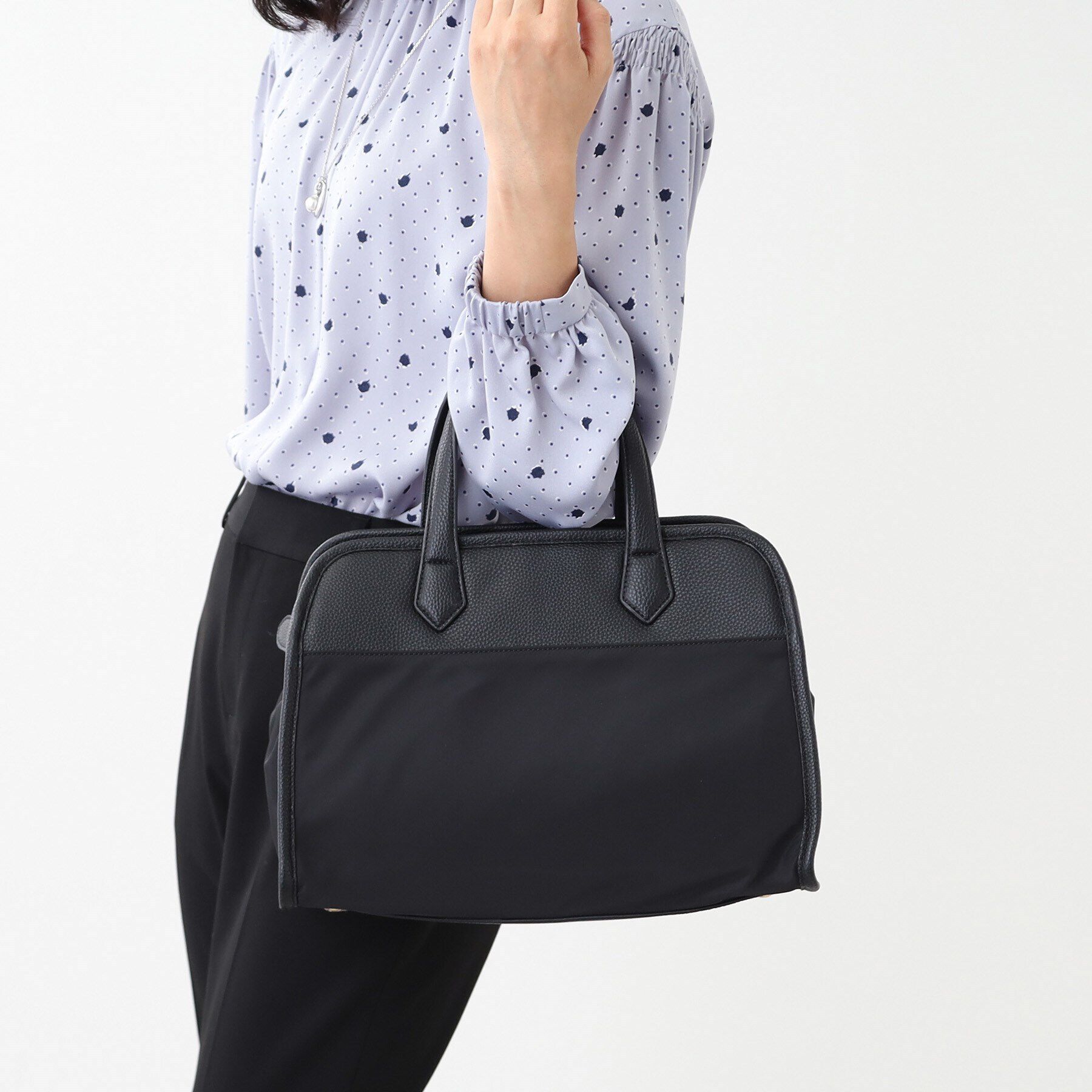 Reflect「【マチがしっかり！大容量】異素材トートバッグ」|トートバッグ|