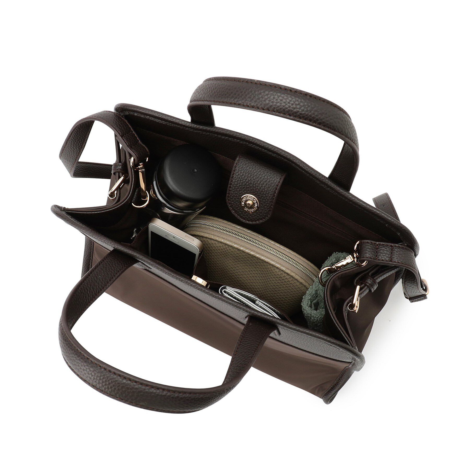 Reflect「【マチがしっかり！大容量】異素材トートバッグ」|トートバッグ|