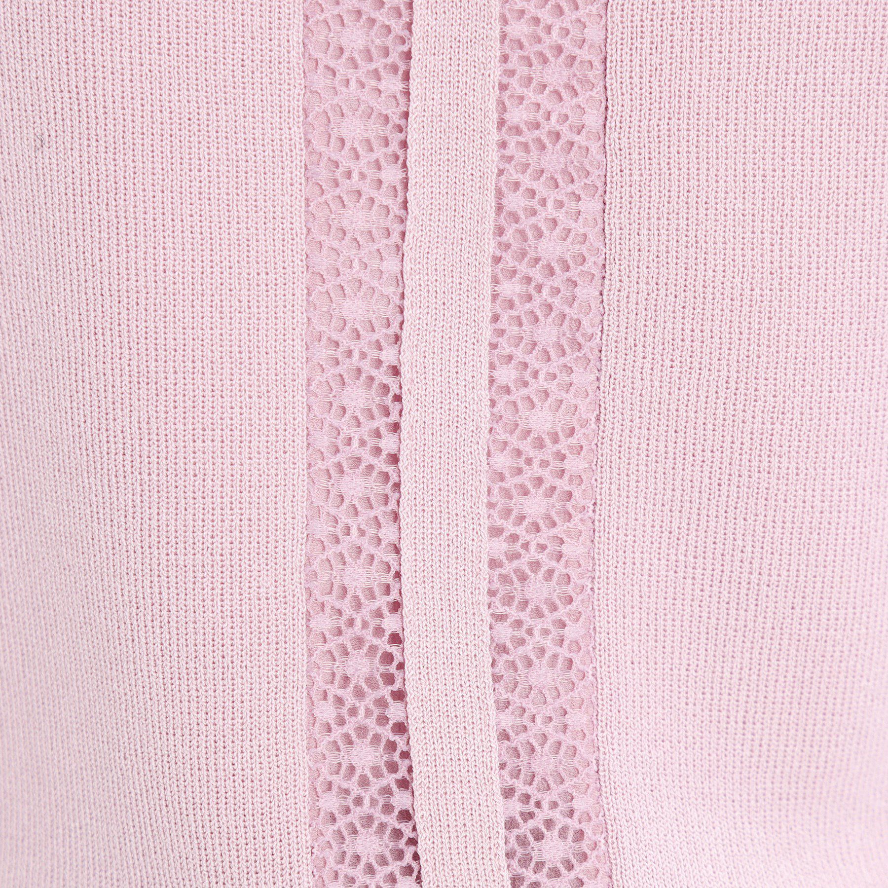 Reflect「【接触冷感／洗える／ジャケットインナーにおすすめ】レースデザインニット」|ニット・セーター|