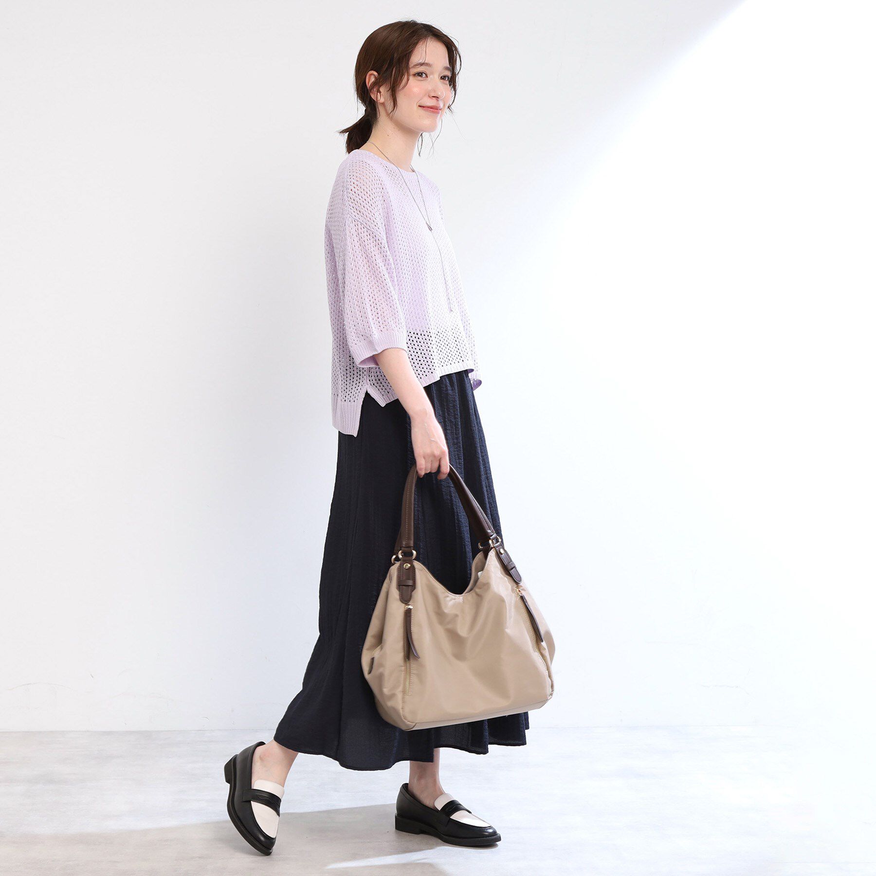 Reflect「【手洗い可】レーシーニット」|ニット・セーター|