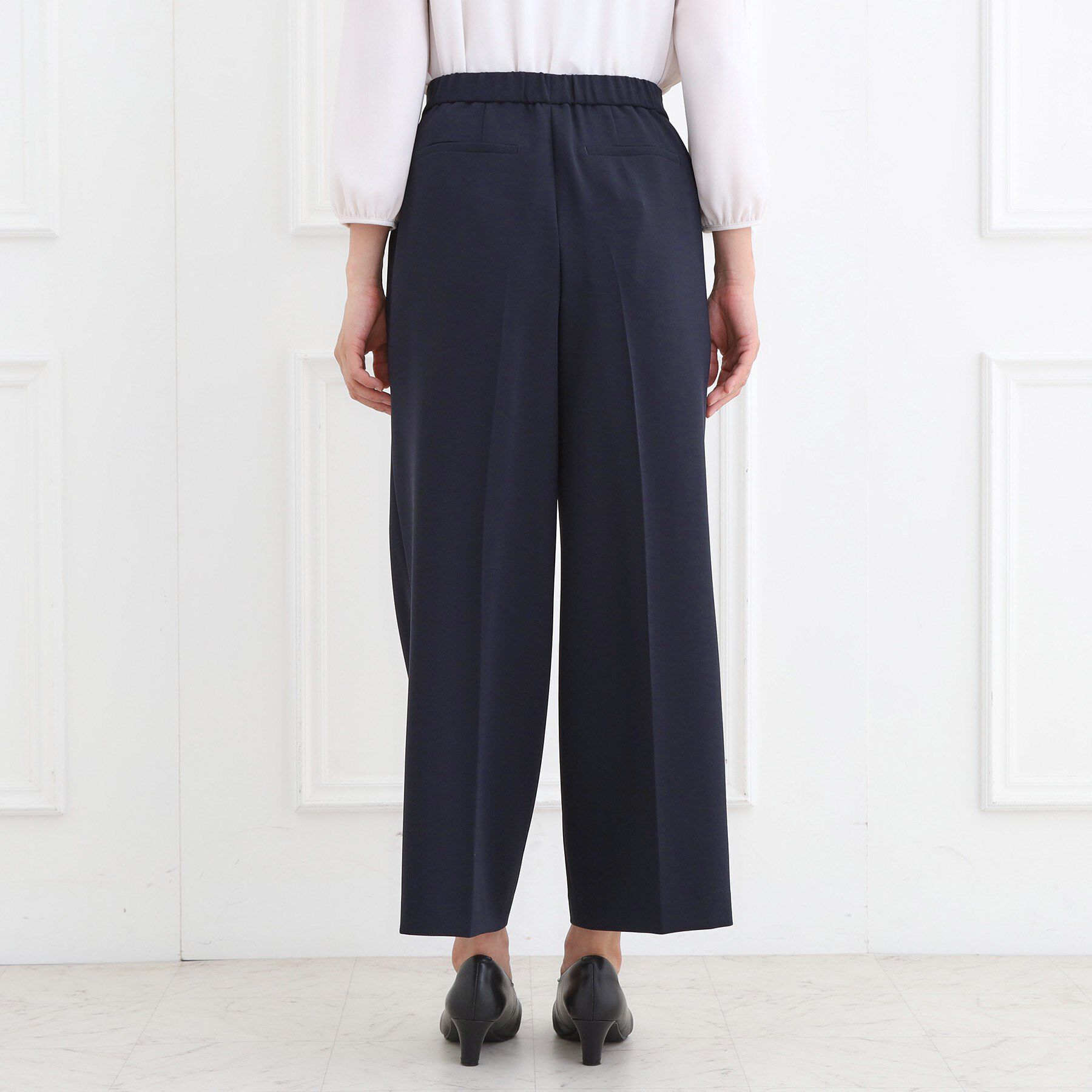 Reflect「【フォーマル／入卒／セットアップ可】タック入りワイドパンツ」|その他|