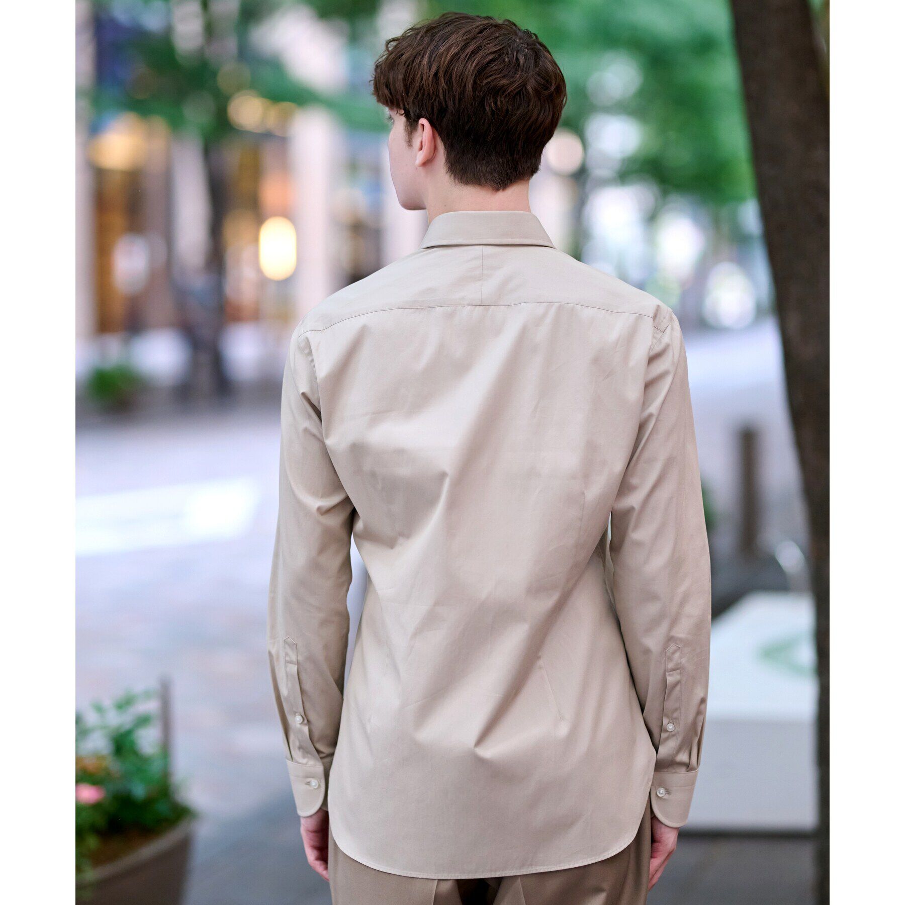 DRESSTERIOR「レギュラーカラードレスシャツ」|シャツ・ブラウス|