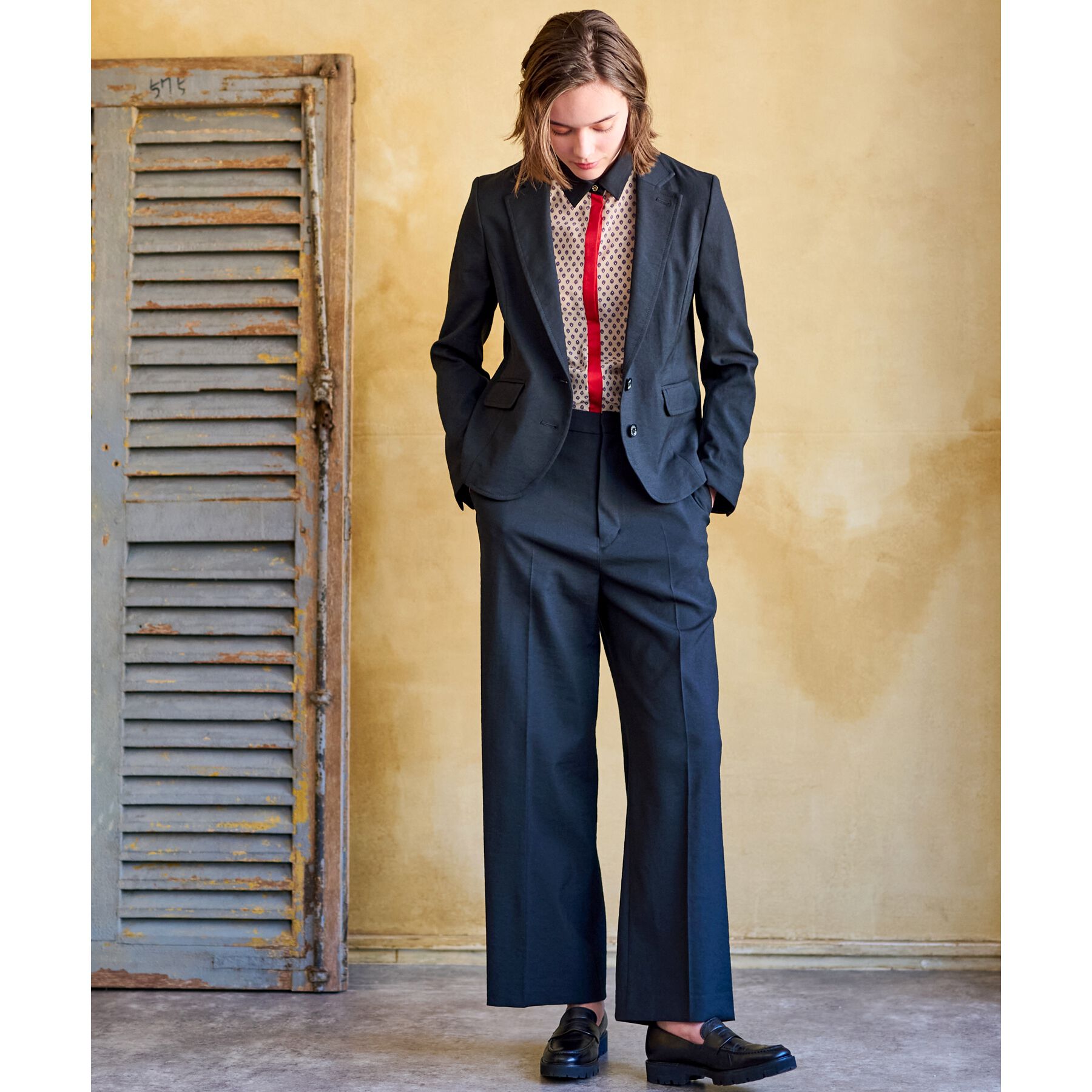 DRESSTERIOR「【吸水速乾/接触冷感/UVカット】シェルタリングドライジャケット」|テーラードジャケット|