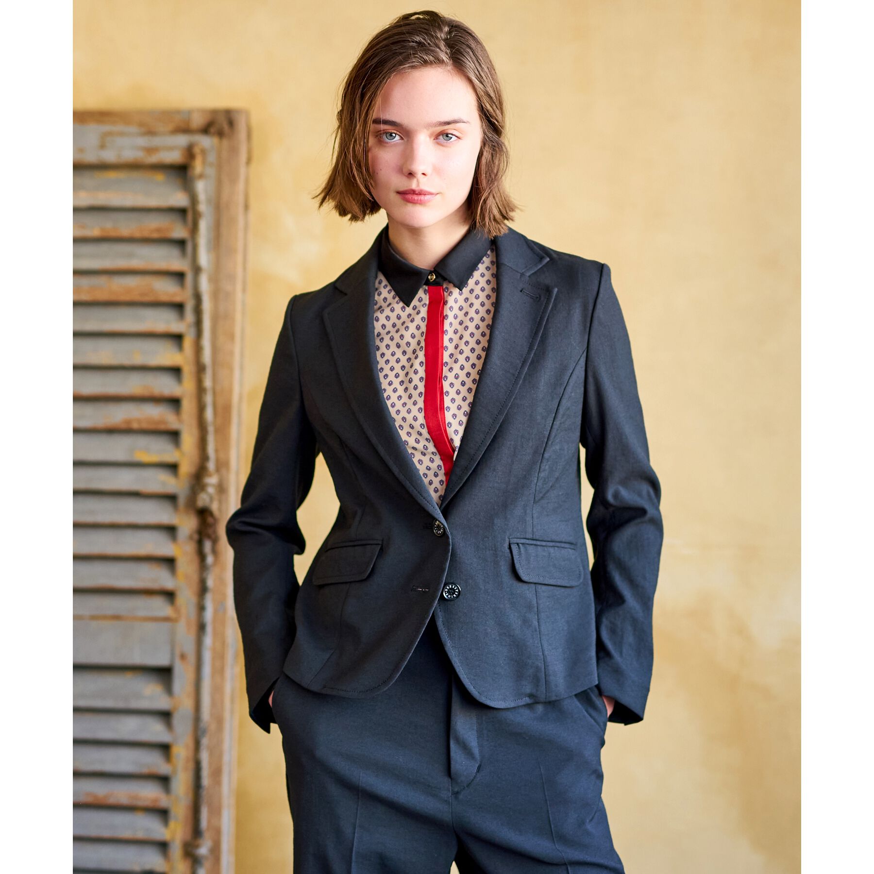 DRESSTERIOR「【吸水速乾/接触冷感/UVカット】シェルタリングドライジャケット」|テーラードジャケット|