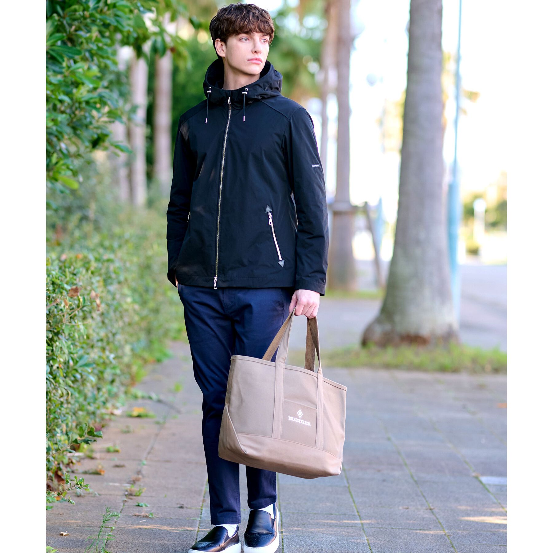 DRESSTERIOR「LIMONTA ハイスペックパーカ」|ブルゾン・スタジャン|