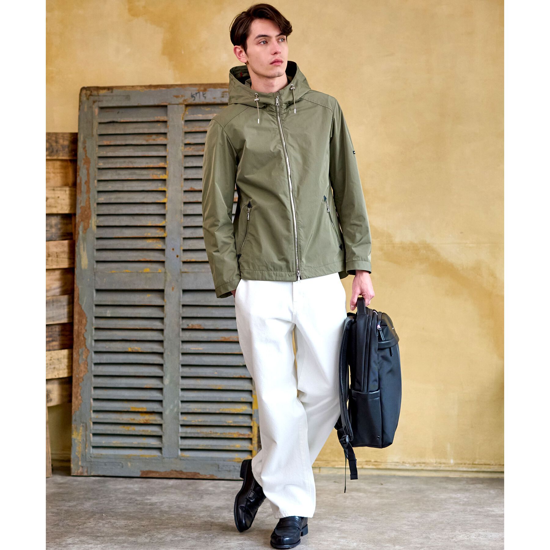 DRESSTERIOR「LIMONTA ハイスペックパーカ」|ブルゾン・スタジャン|