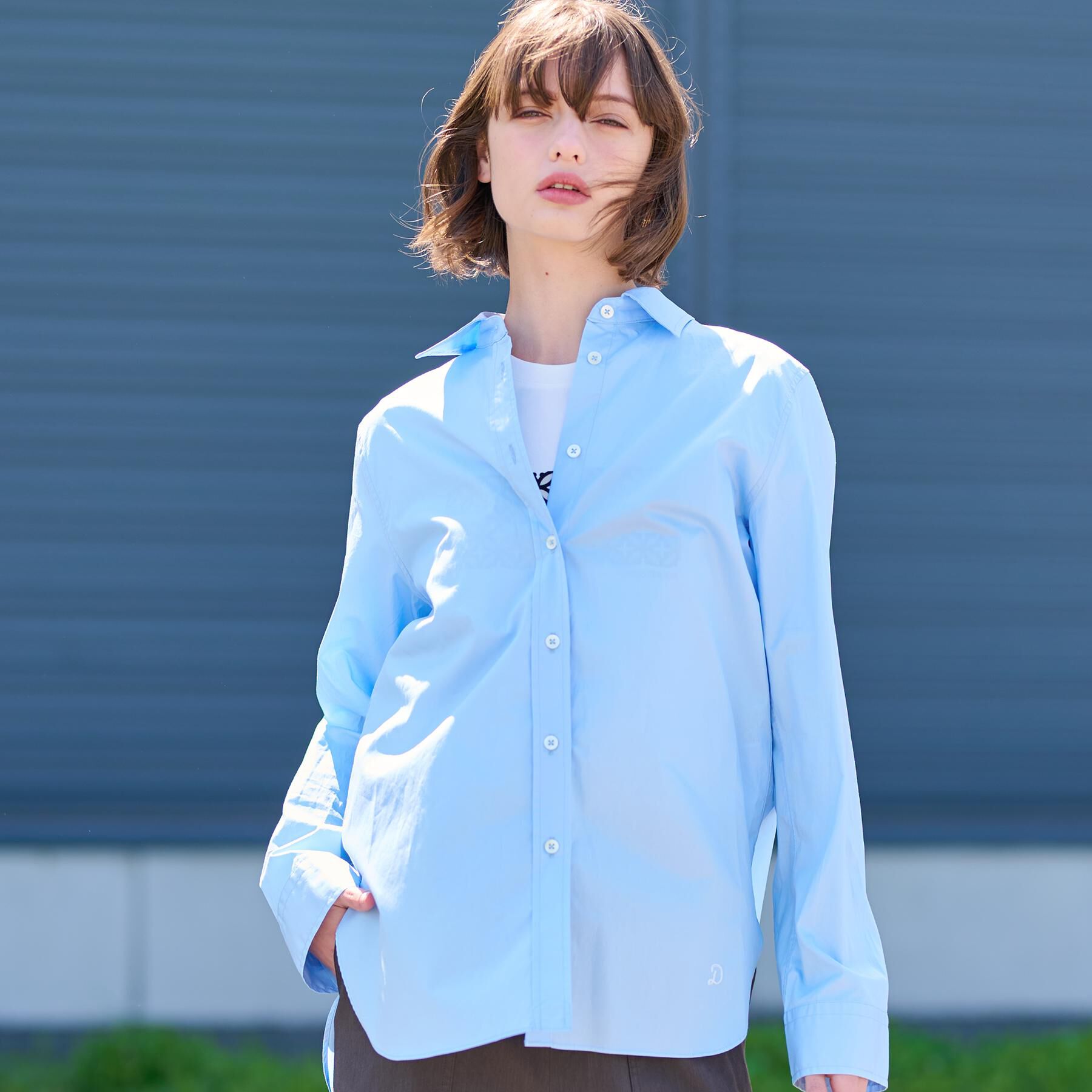 DRESSTERIOR「【CLASSY.12月号掲載】オーバーサイズシャツ」|シャツ・ブラウス|