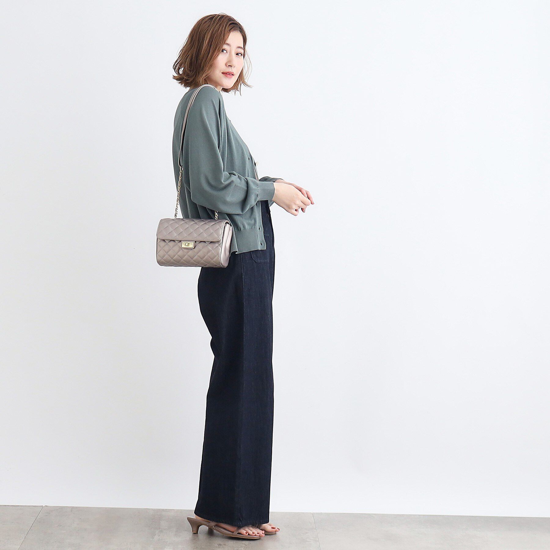 grove「キルトチェーンショルダー」|ショルダー・メッセンジャー|