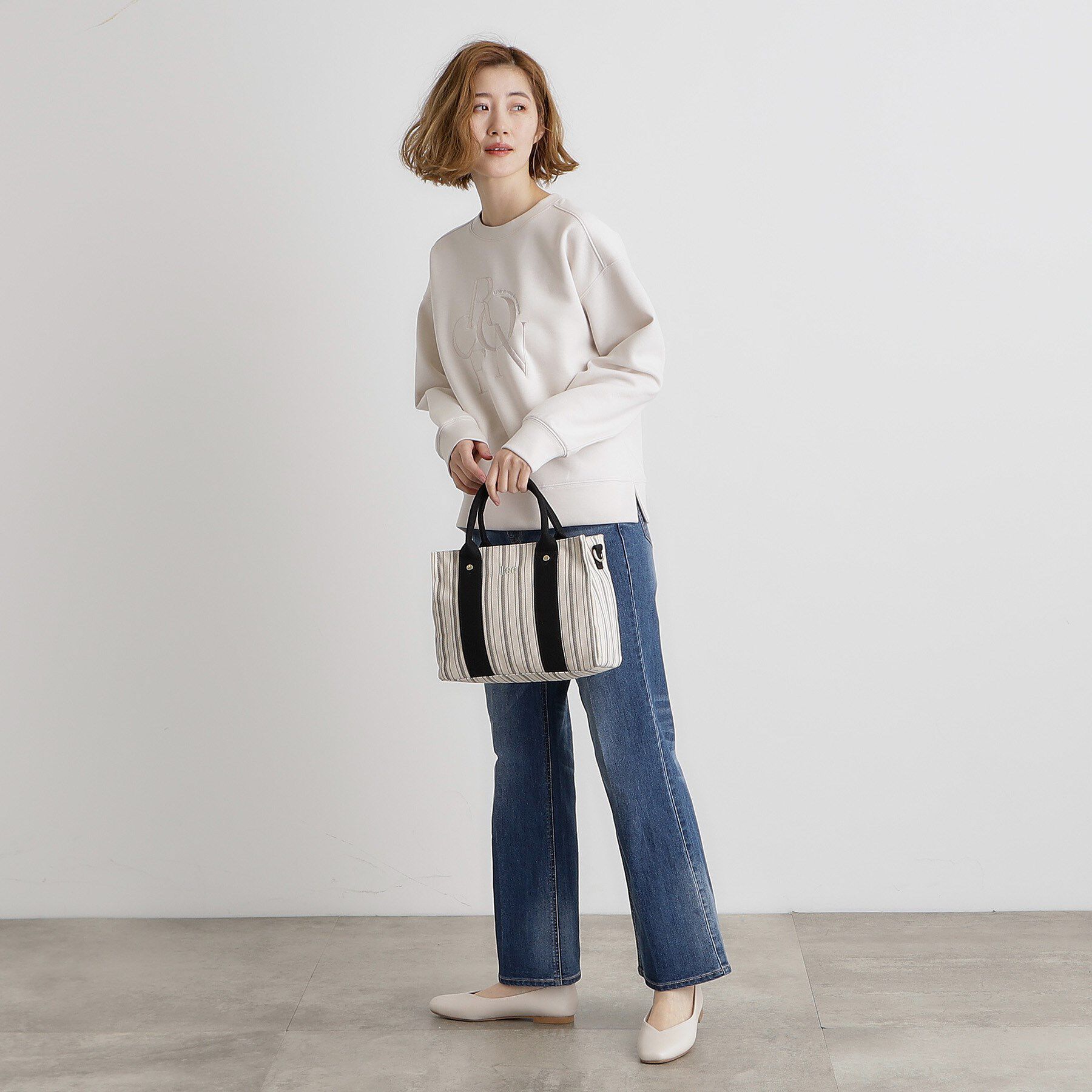 grove「【Lee別注】スクエアキャンバストート」|トートバッグ|