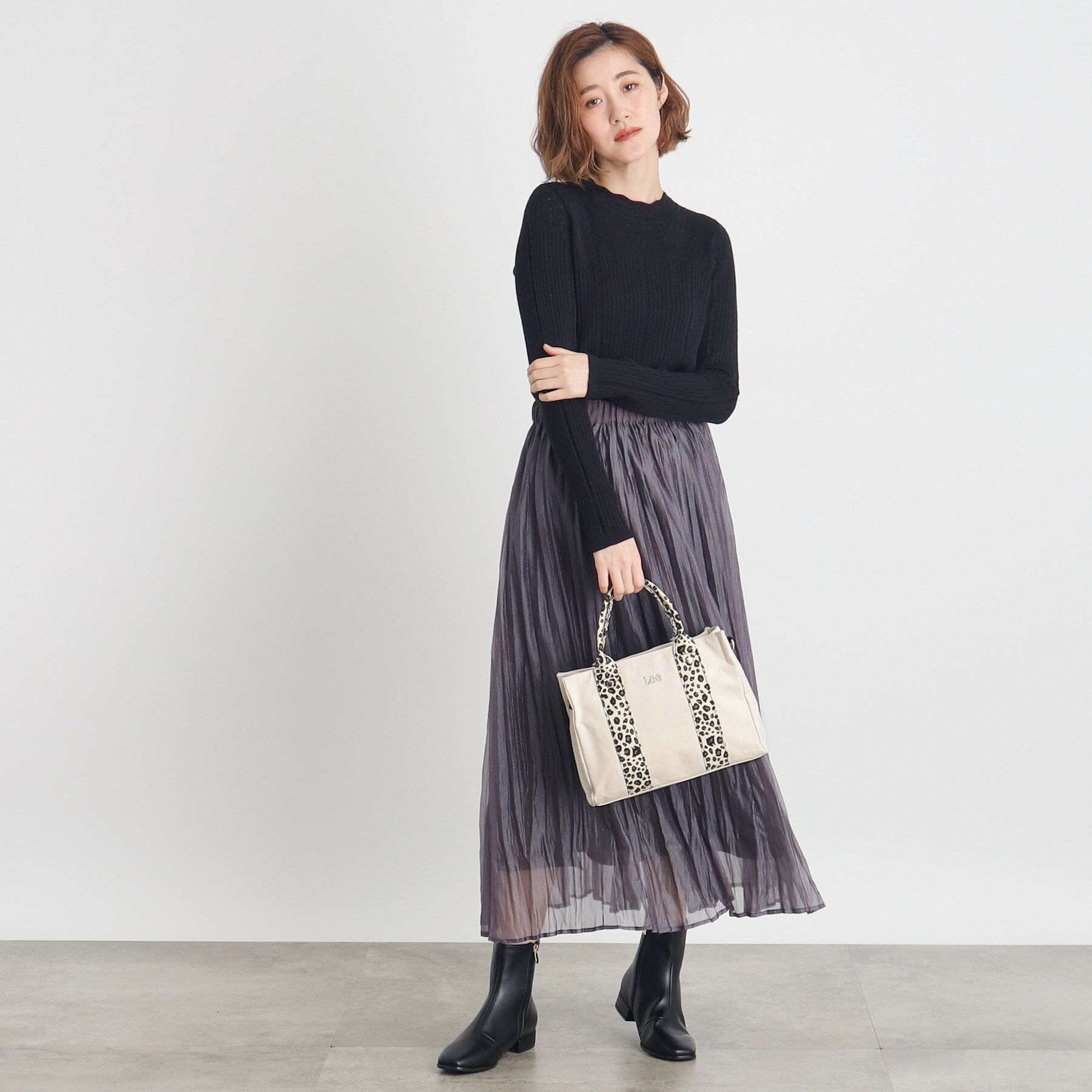 grove「【Lee別注】スクエアキャンバストート」|トートバッグ|