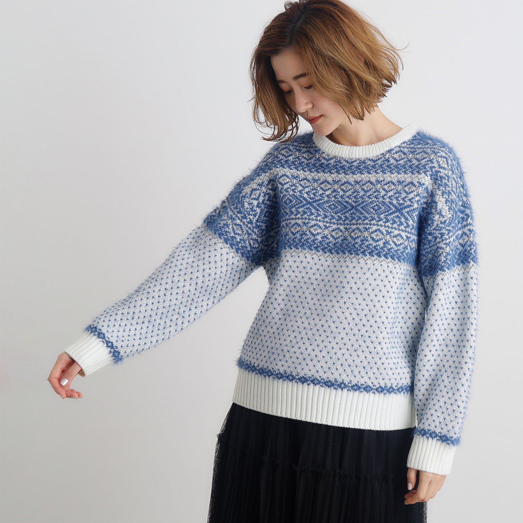 grove「ノルディックニット」|ニット・セーター|