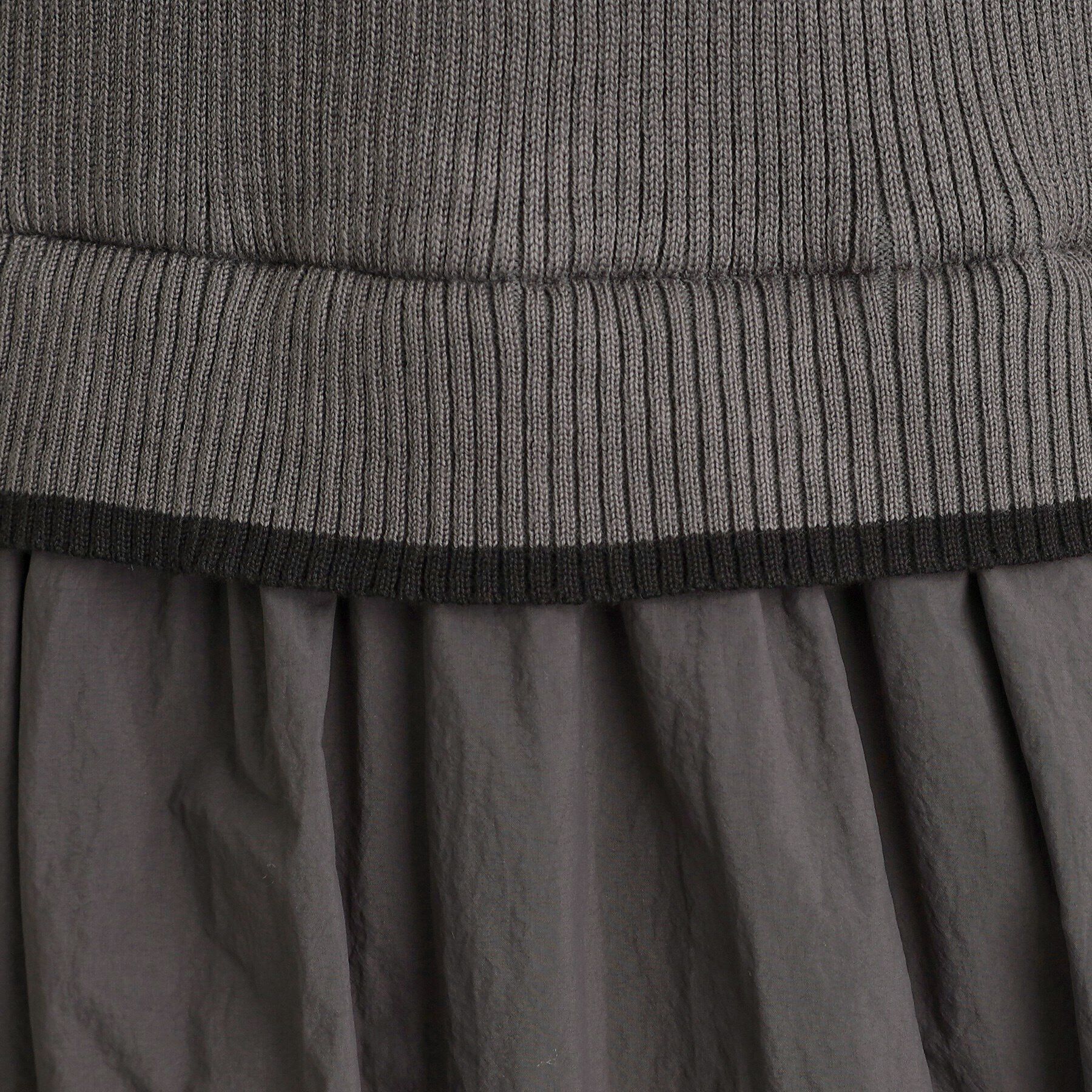 grove「配色リブニットドッキングワンピース」|ワンピース|