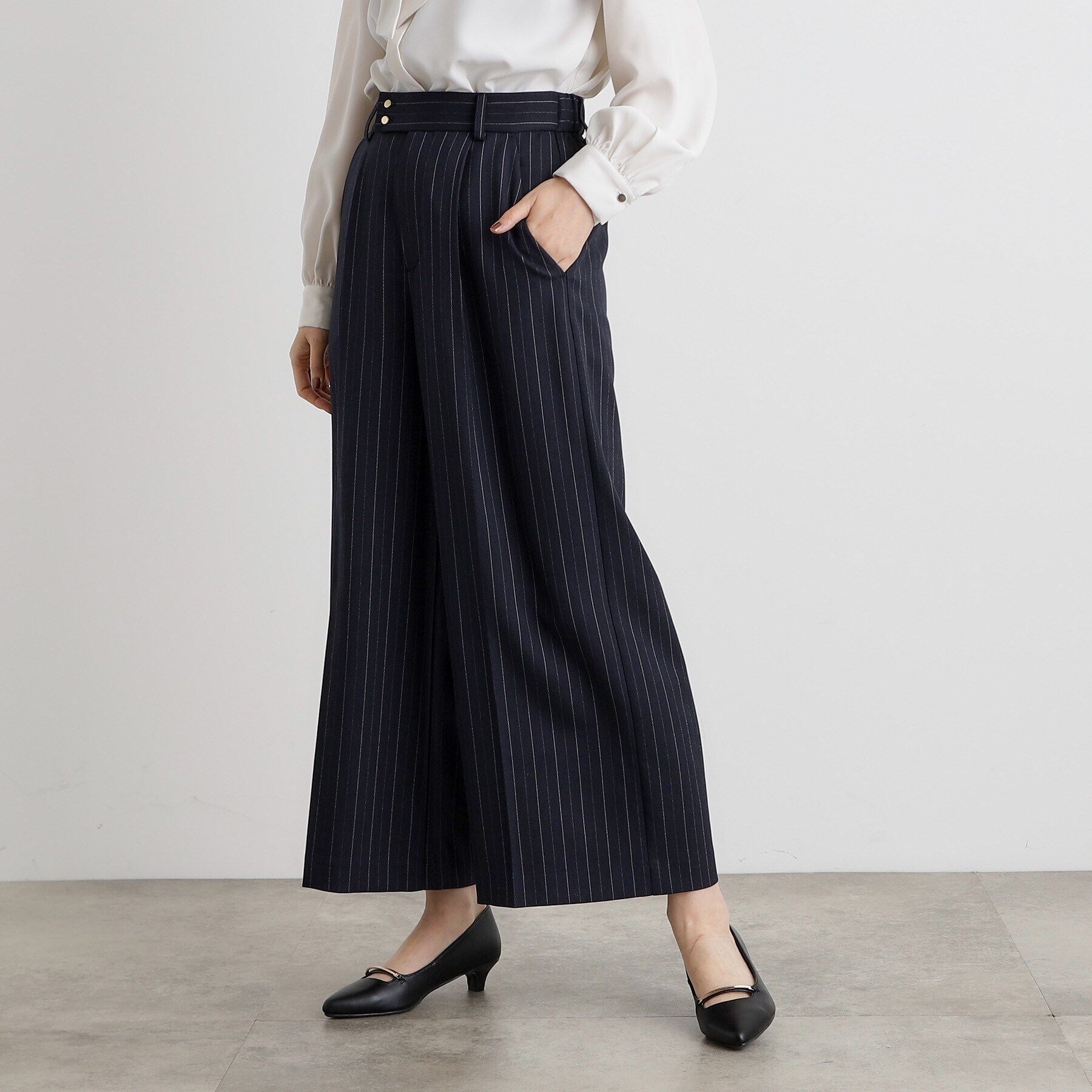 grove「クロップドワイドパンツ」|その他|