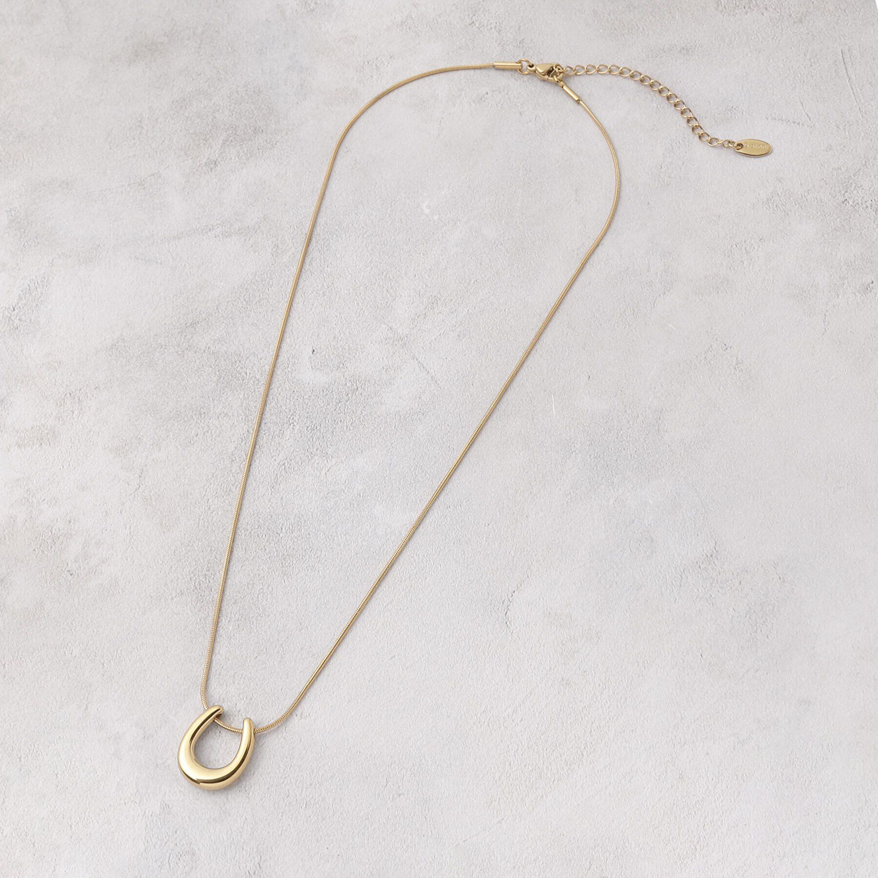 grove「【ステンレス】ホースシューネックレス」|ネックレス|