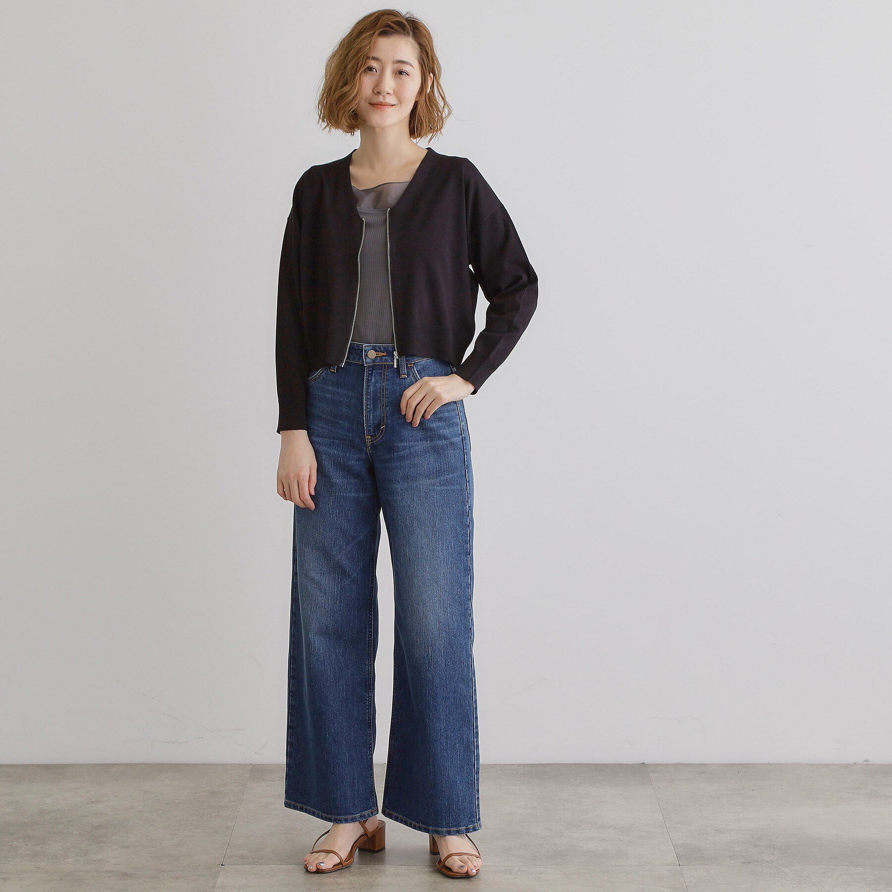 grove「シアードッキングタンクトップ」|キャミソール|