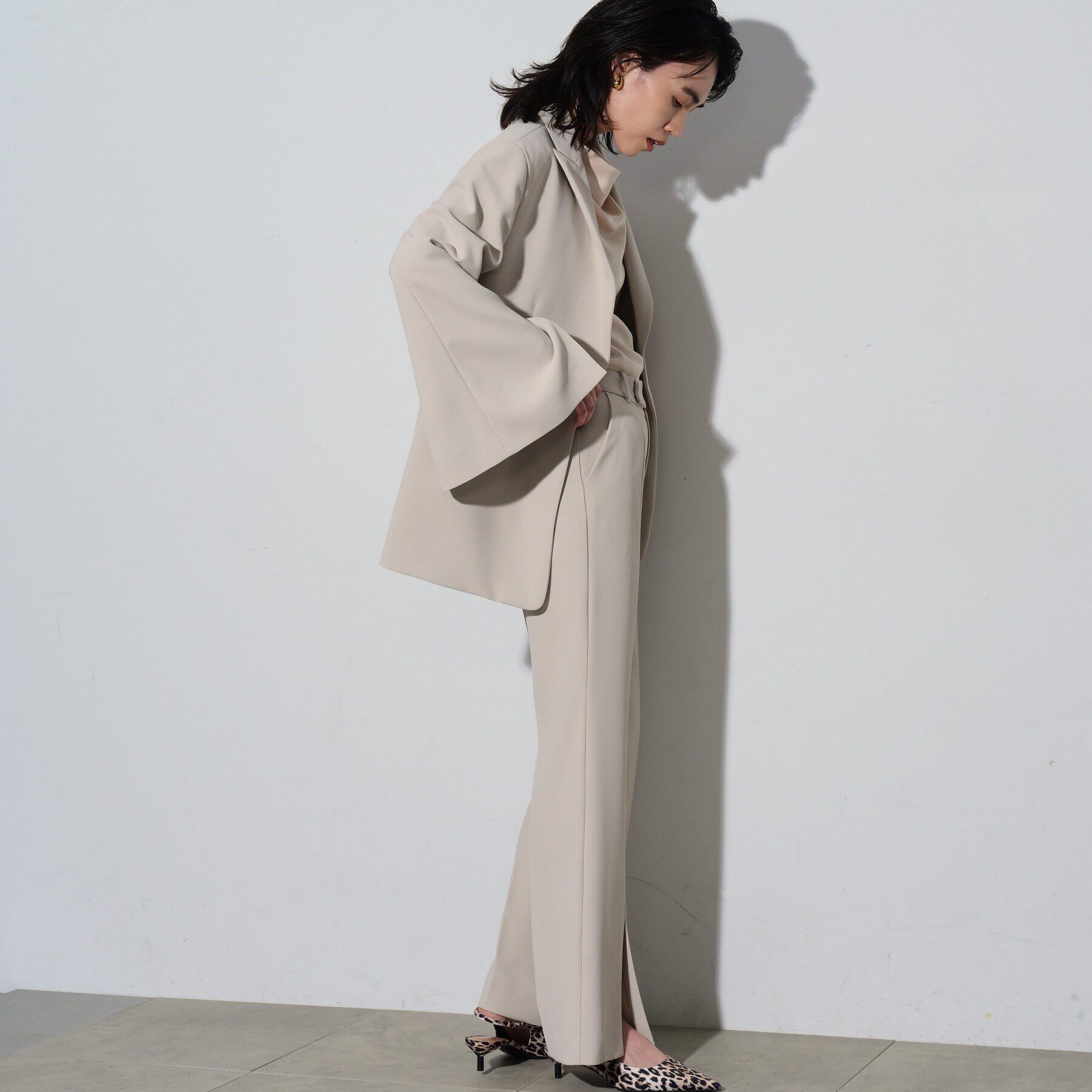 GALLEST「ケープスリーブジャケット」|テーラードジャケット|