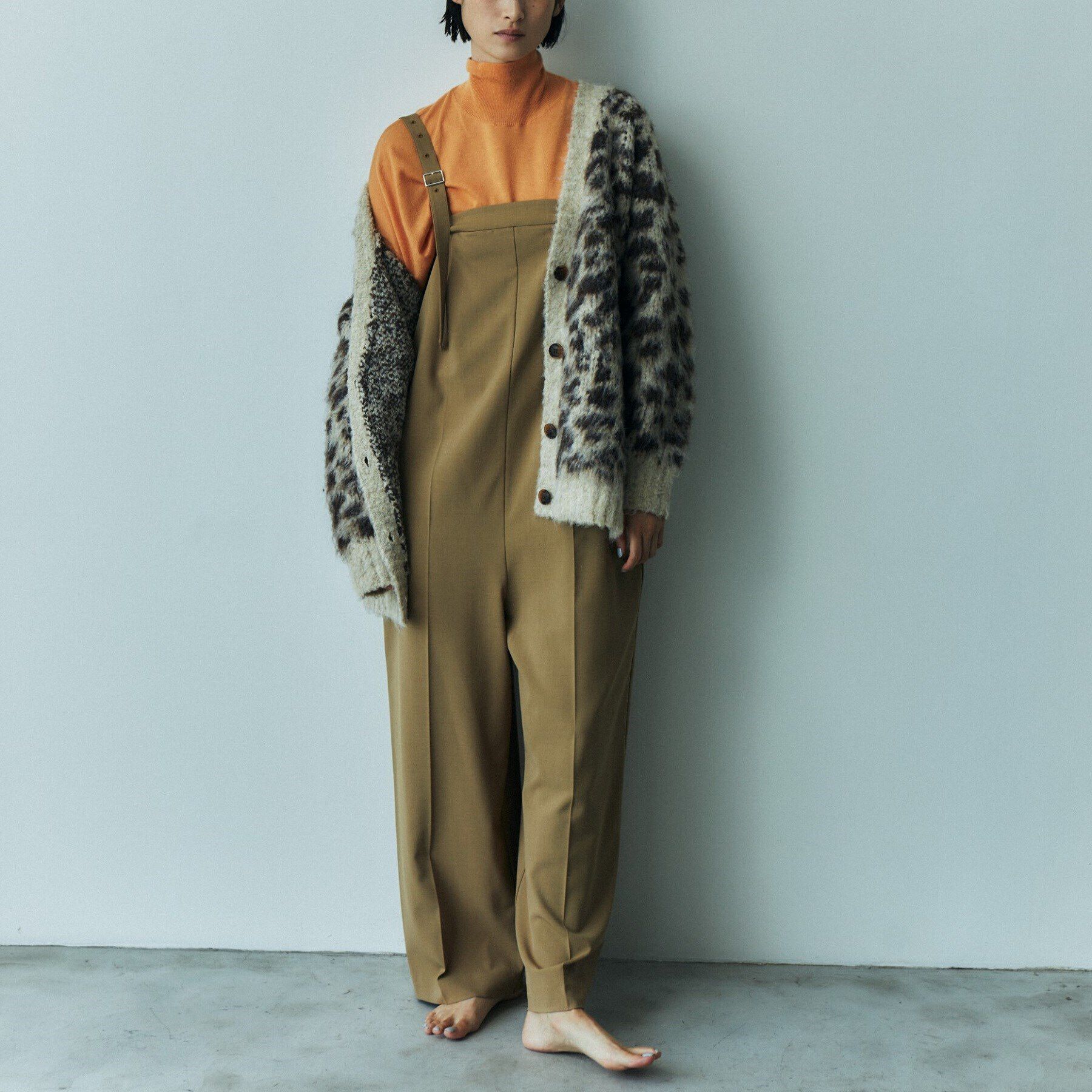 GALLEST「レオパードフェザーカーディガン」|カーディガン|