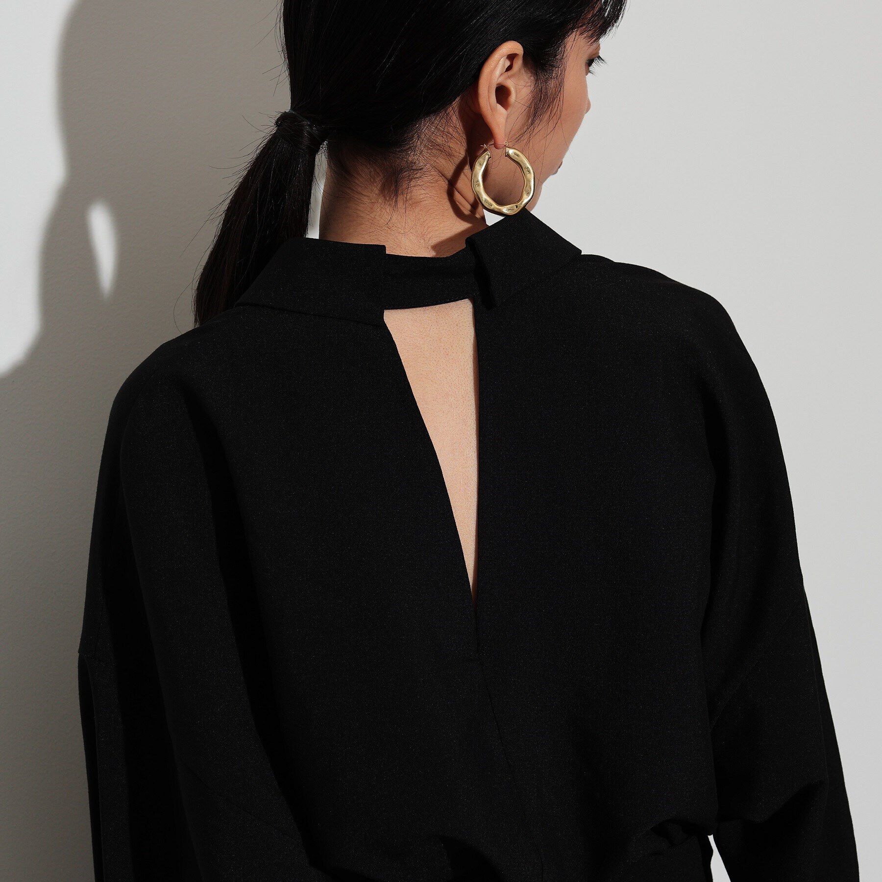 GALLEST「ベルテッドフォルムシャツワンピース」|ワンピース|