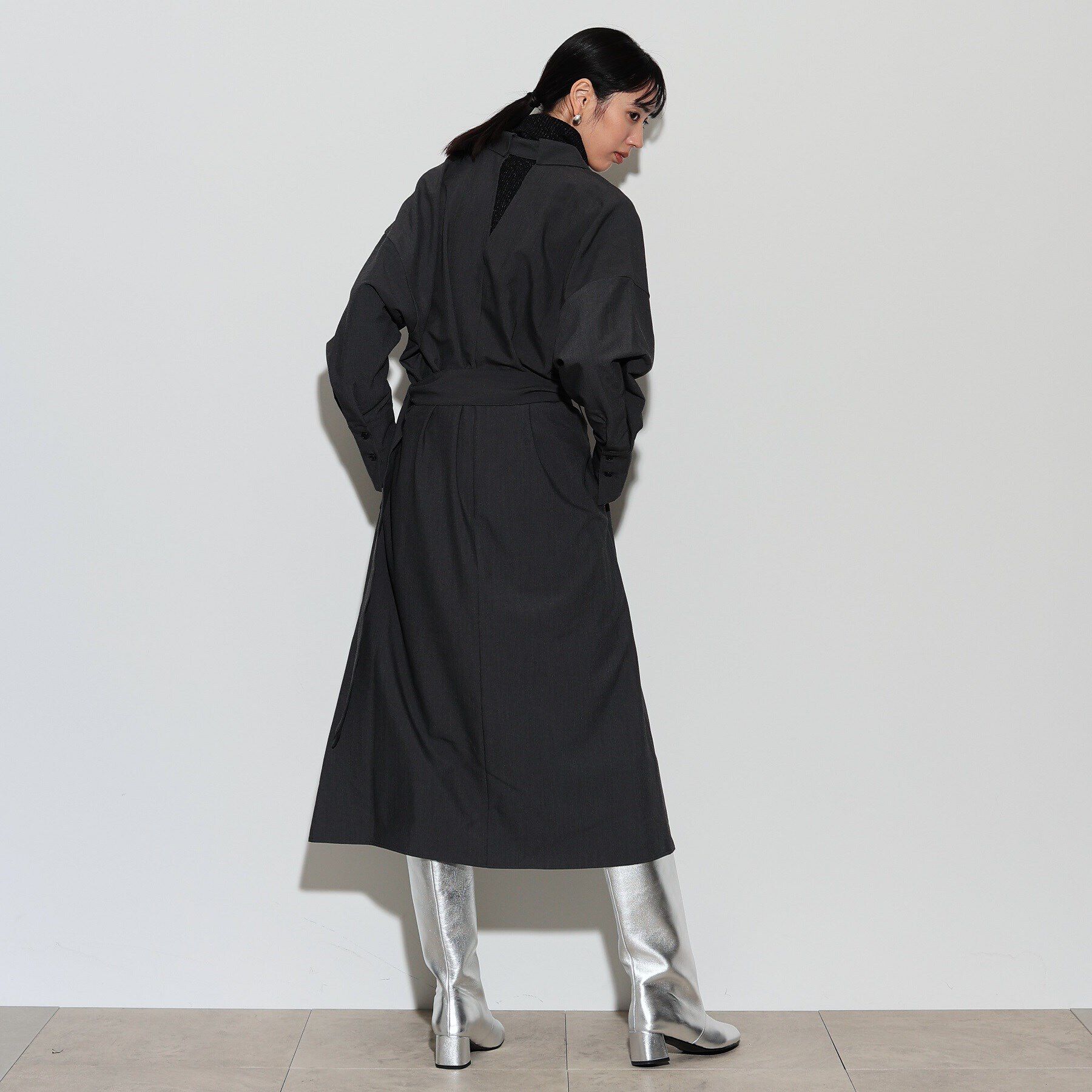 GALLEST「ベルテッドフォルムシャツワンピース」|ワンピース|