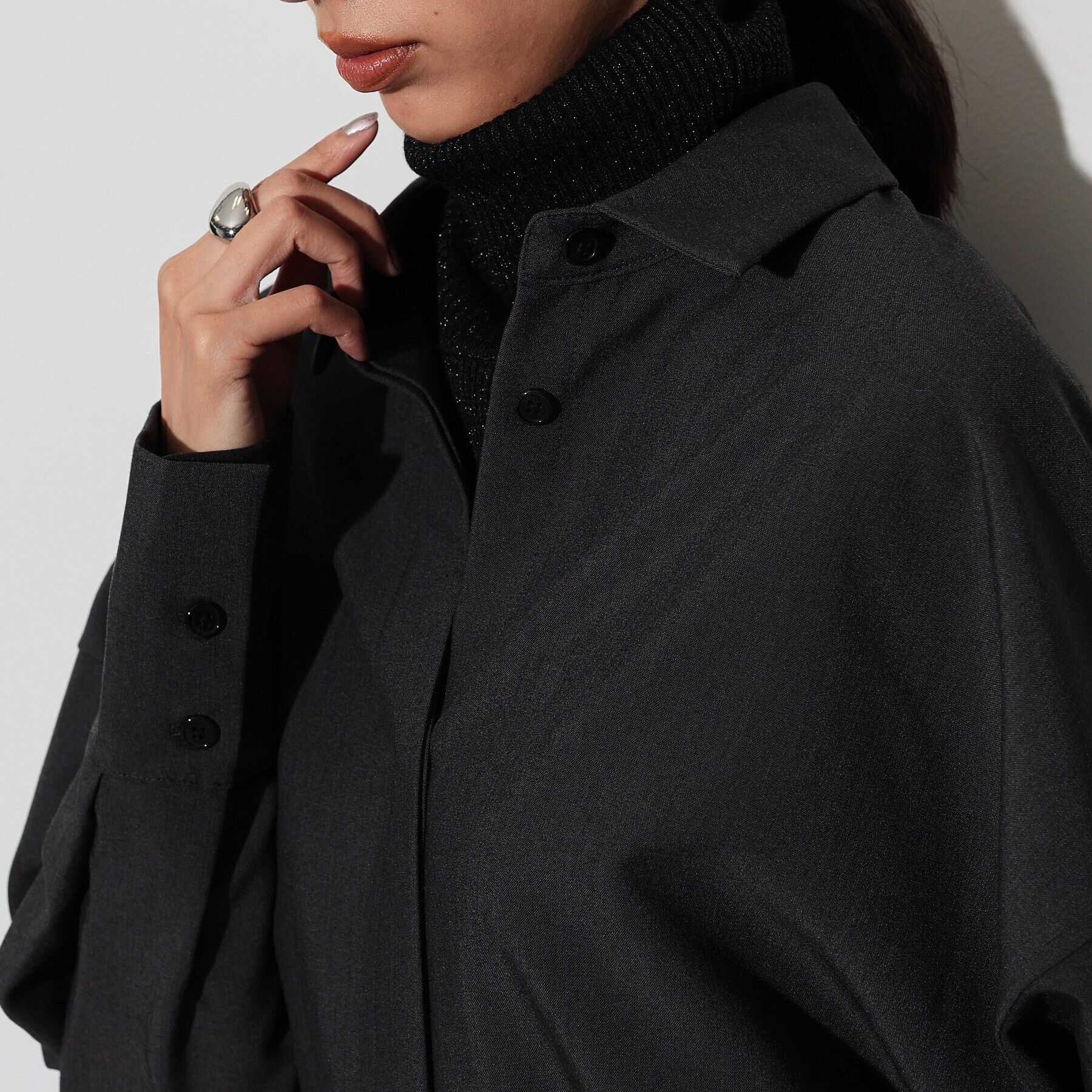 GALLEST「ベルテッドフォルムシャツワンピース」|ワンピース|