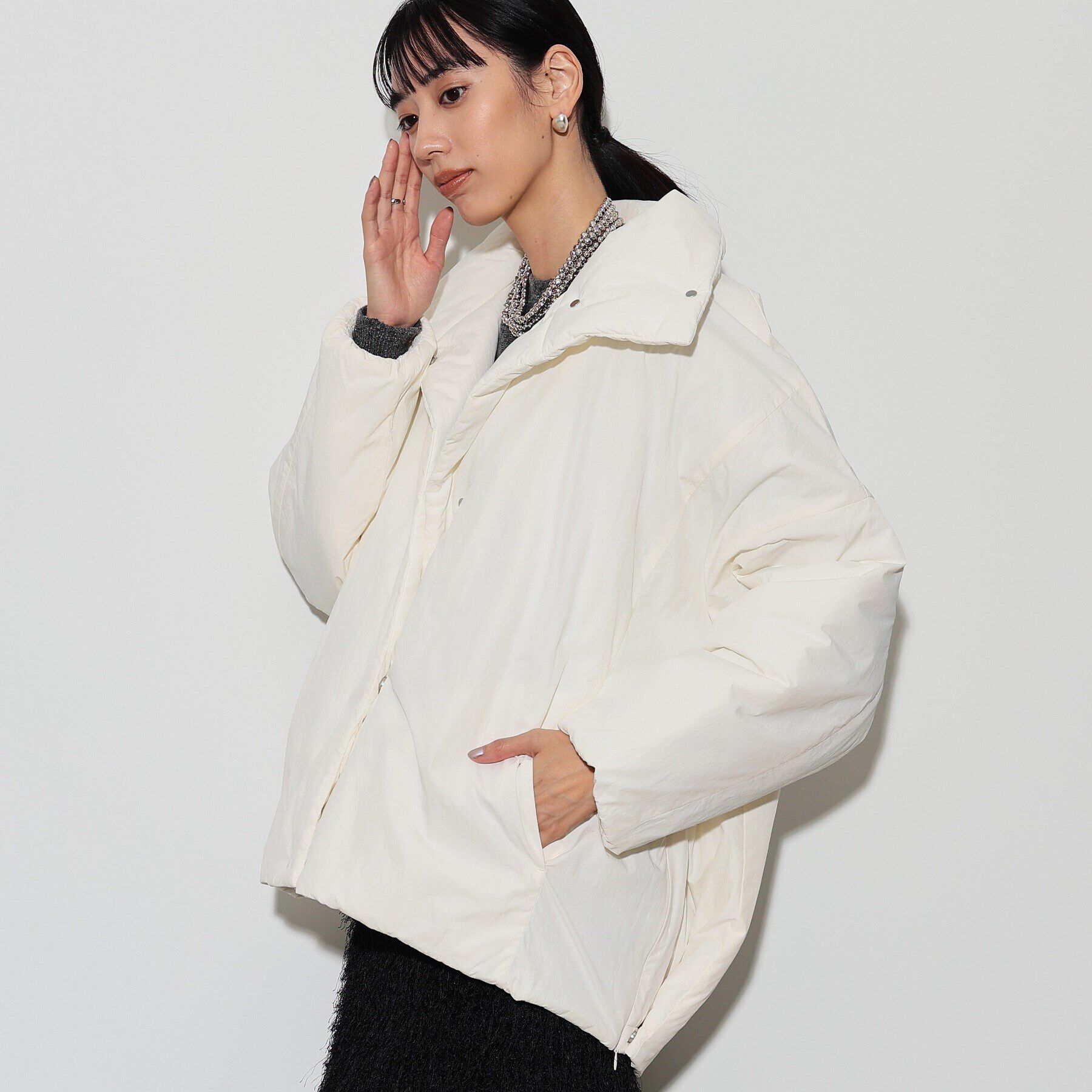 GALLEST「中綿フォルムコート」|ダウン|