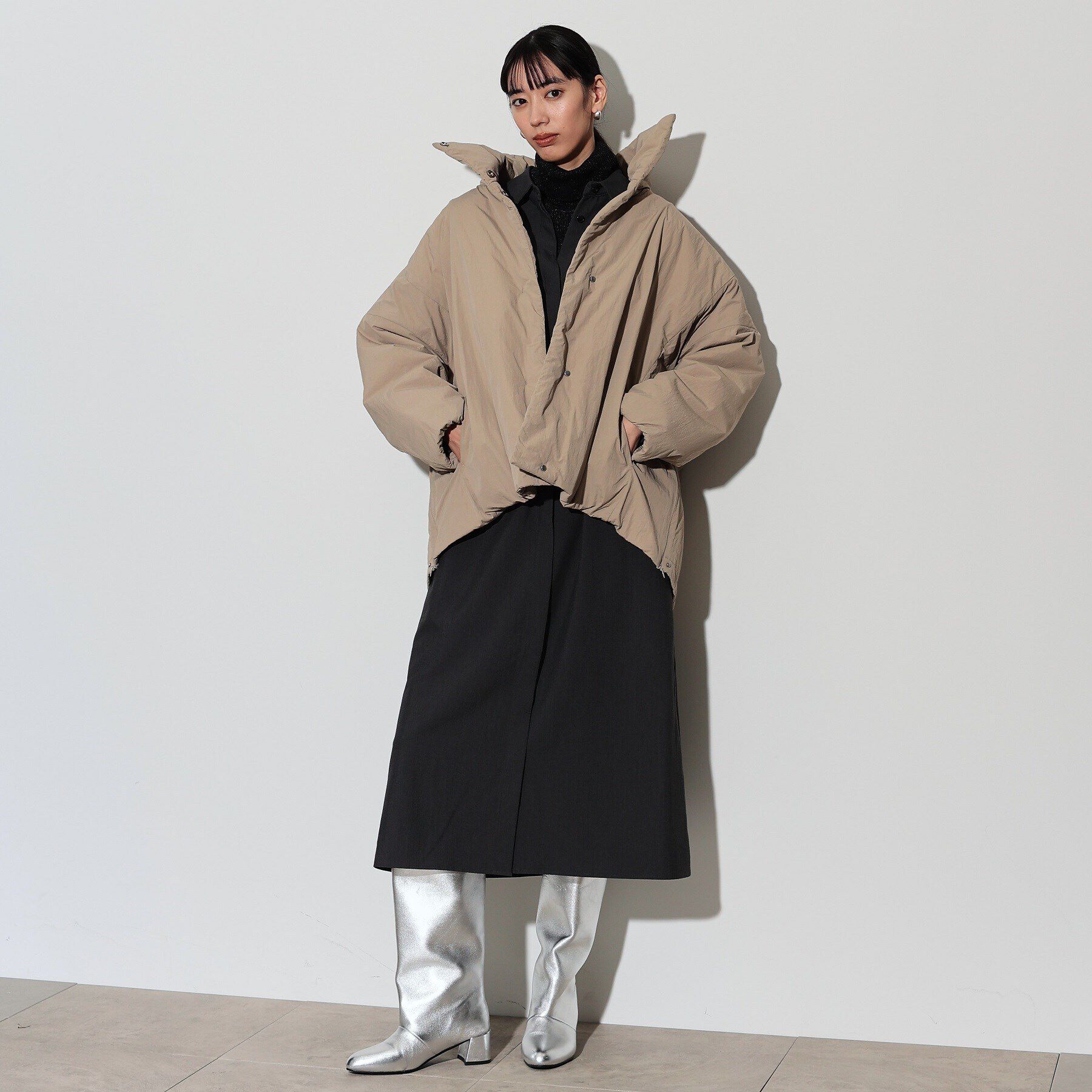 GALLEST「中綿フォルムコート」|ダウン|