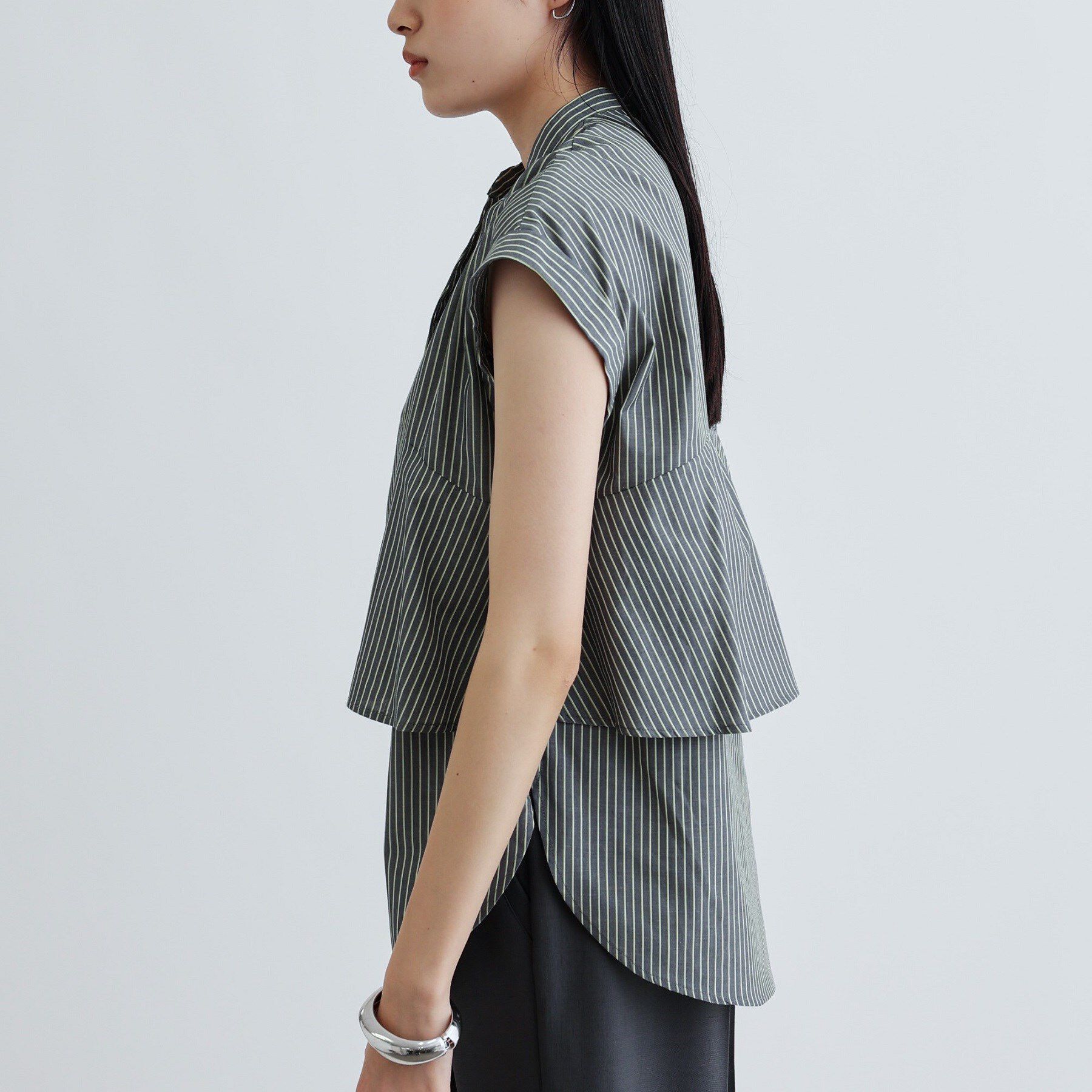 GALLEST「2WAYペプラムシャツ」|シャツ・ブラウス|