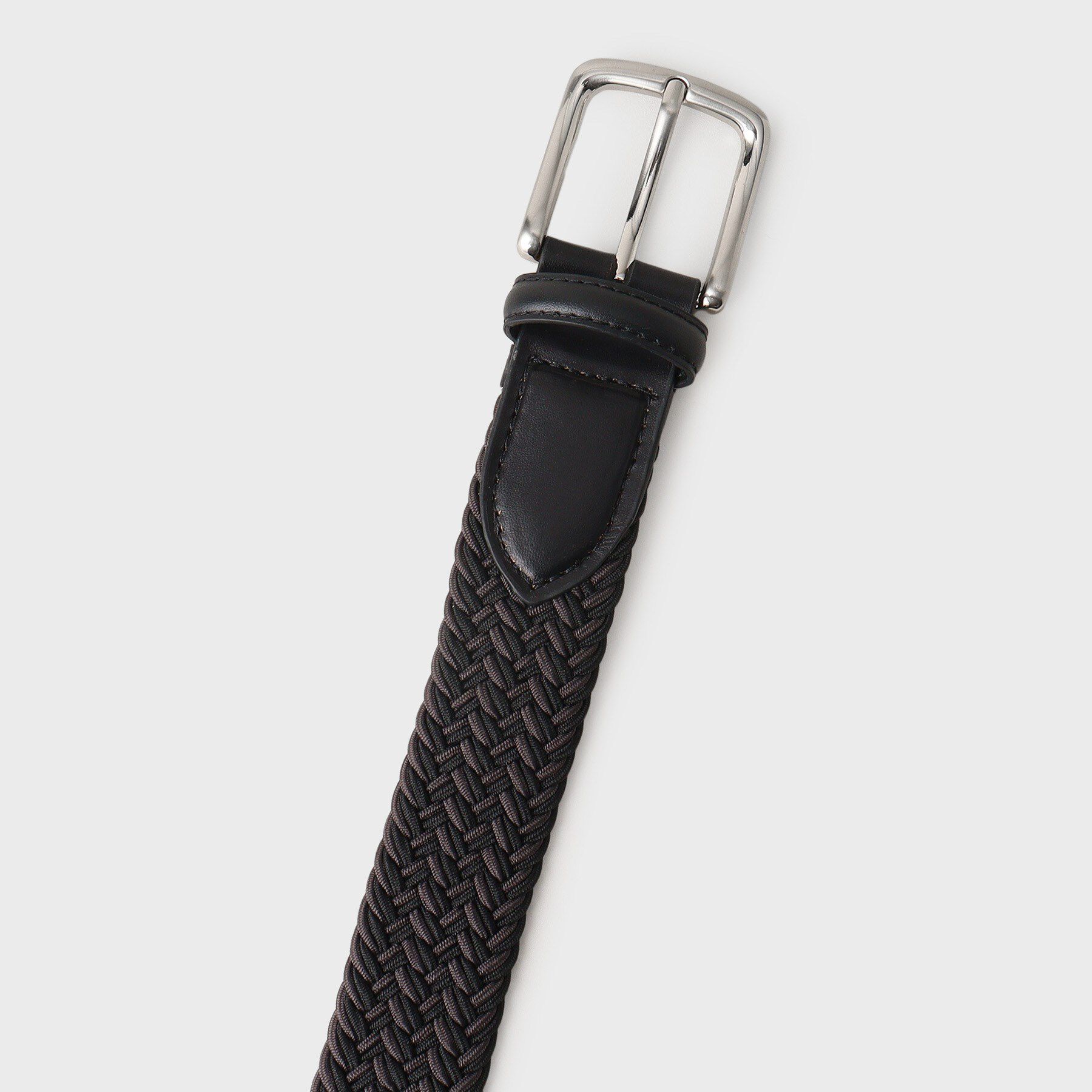 TAKEO KIKUCHI「【GIFT】ヘリンボンシャドーゴムメッシュベルト」|ベルト|