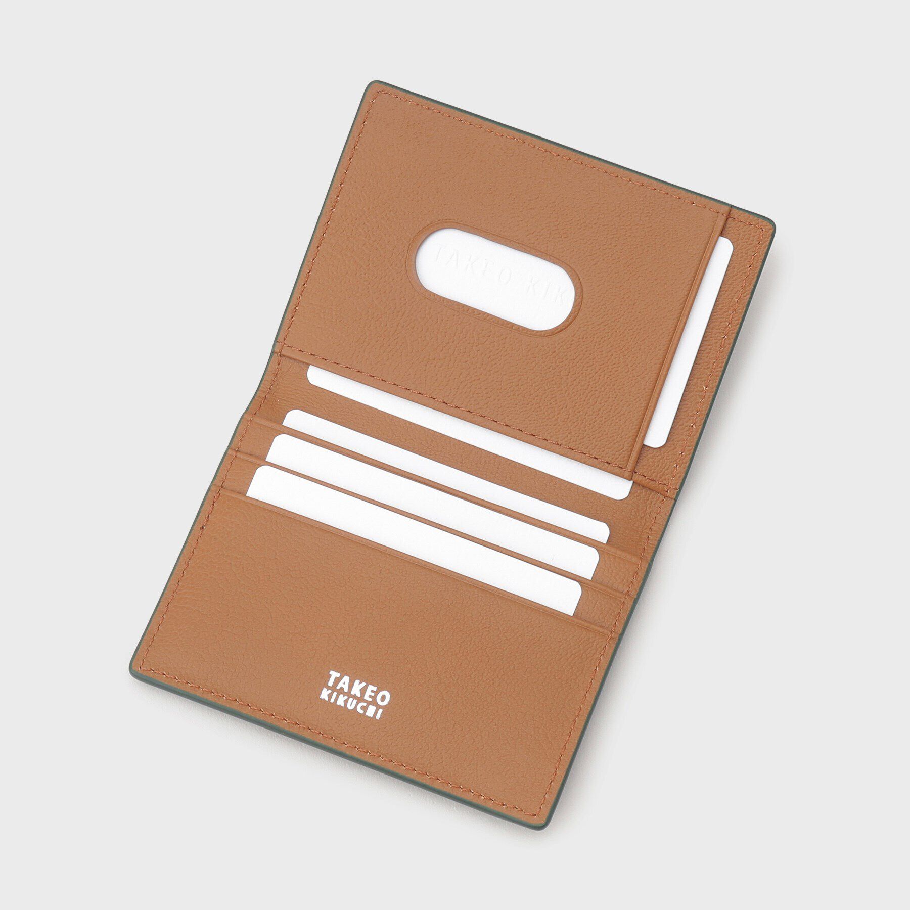 TAKEO KIKUCHI「ヘビタンレザー カードケース」|名刺入れ・カードケース|
