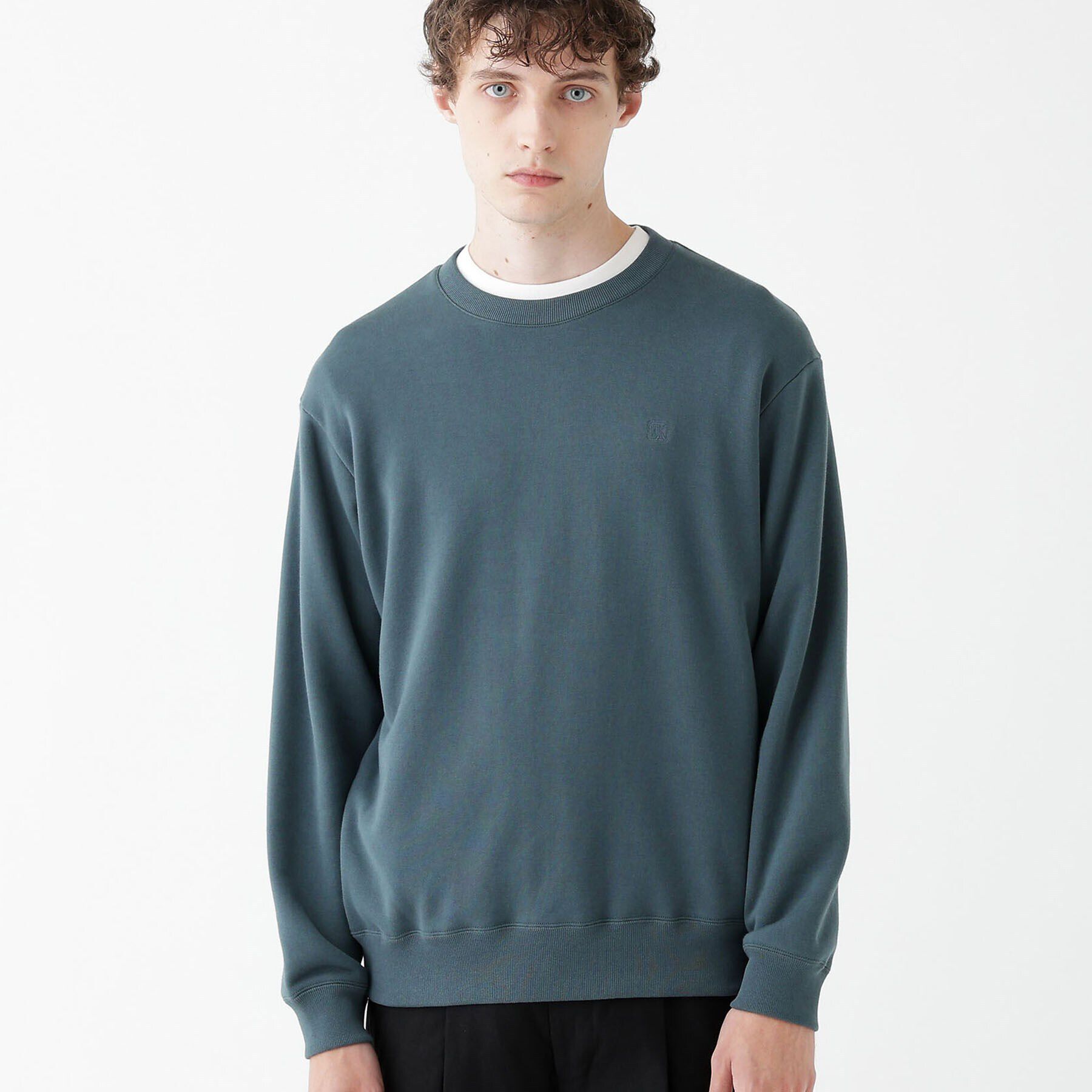 TAKEO KIKUCHI「【THE FLAGSHIP】スーピマ裏毛スウェット」|パーカー|ﾁｬｺｰﾙｸﾞﾚｰ(014)