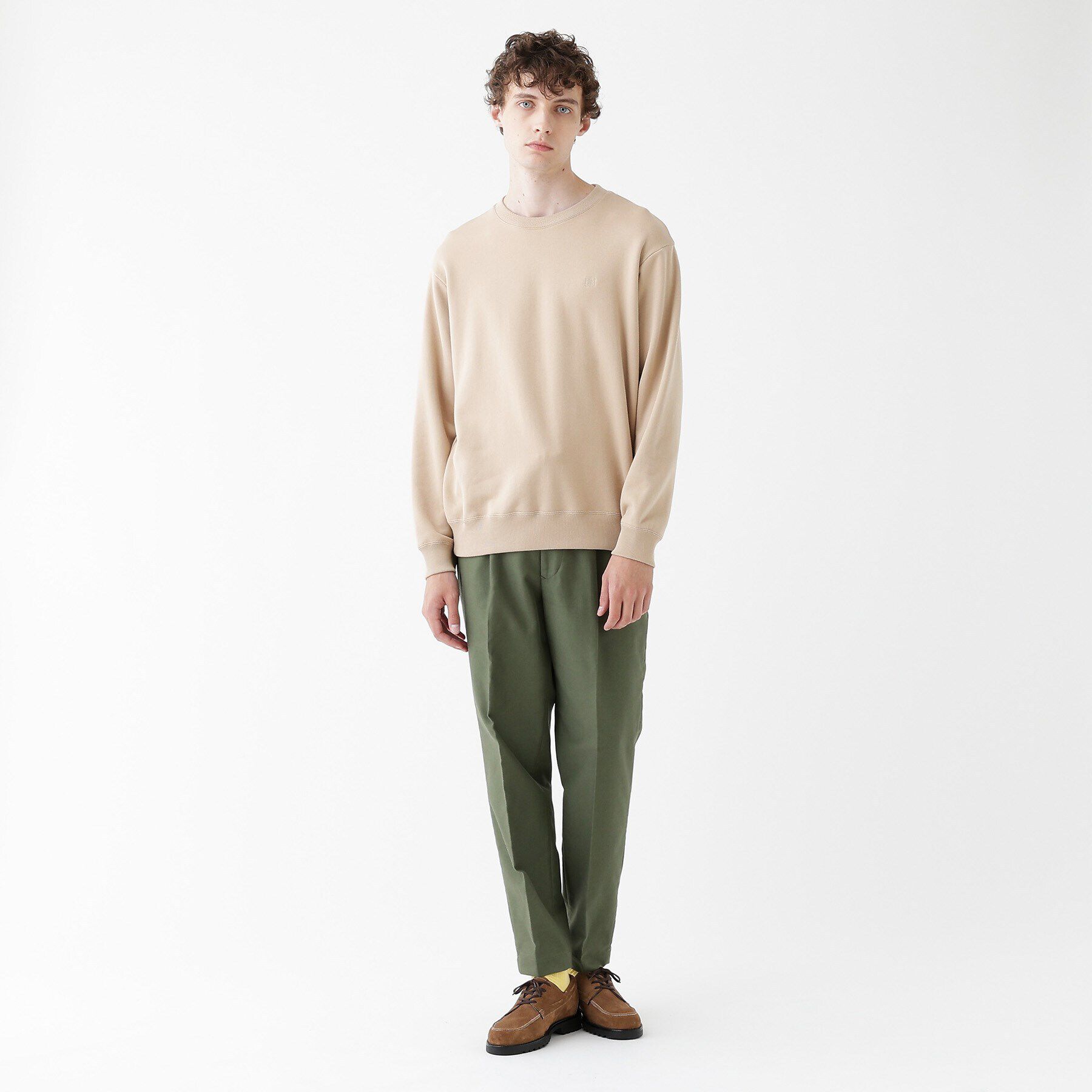 TAKEO KIKUCHI「【THE FLAGSHIP】スーピマ裏毛スウェット」|パーカー|